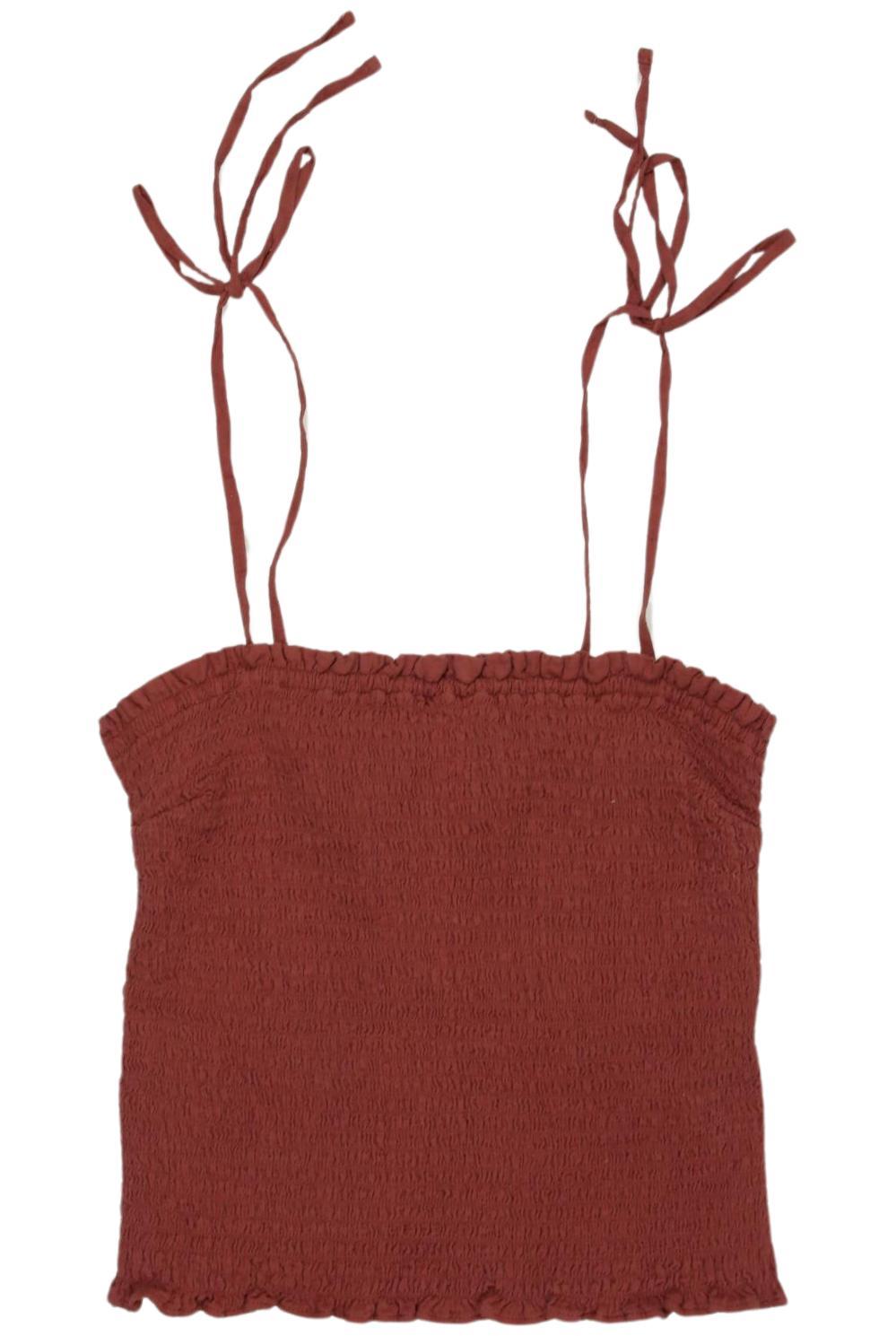

Abercrombie & Fitch Damen Top, bordeaux, Gr. 38