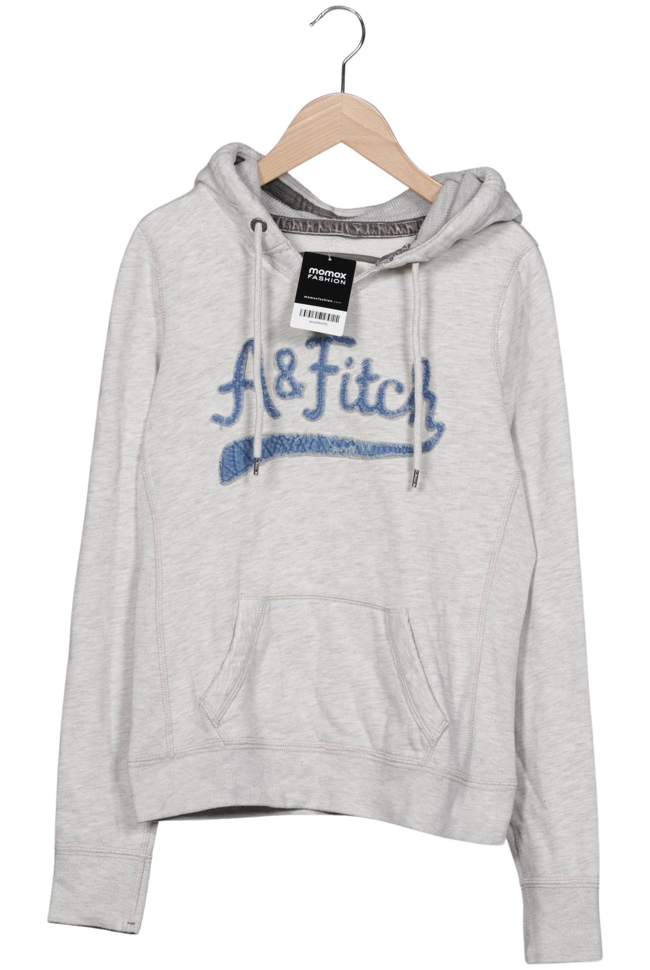 

Abercrombie & Fitch Damen Kapuzenpullover, grau, Gr. 38