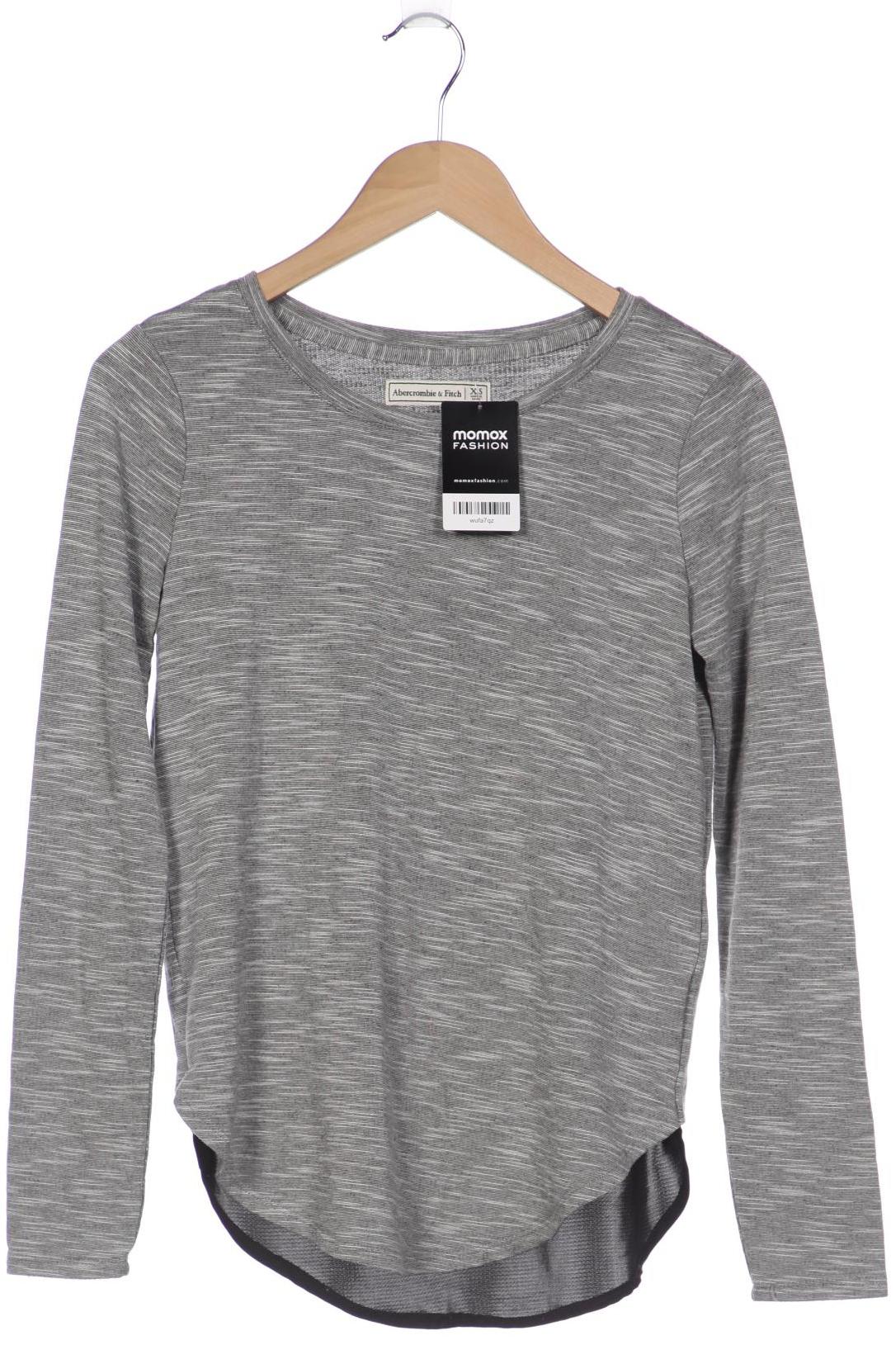 

Abercrombie & Fitch Damen Langarmshirt, grau