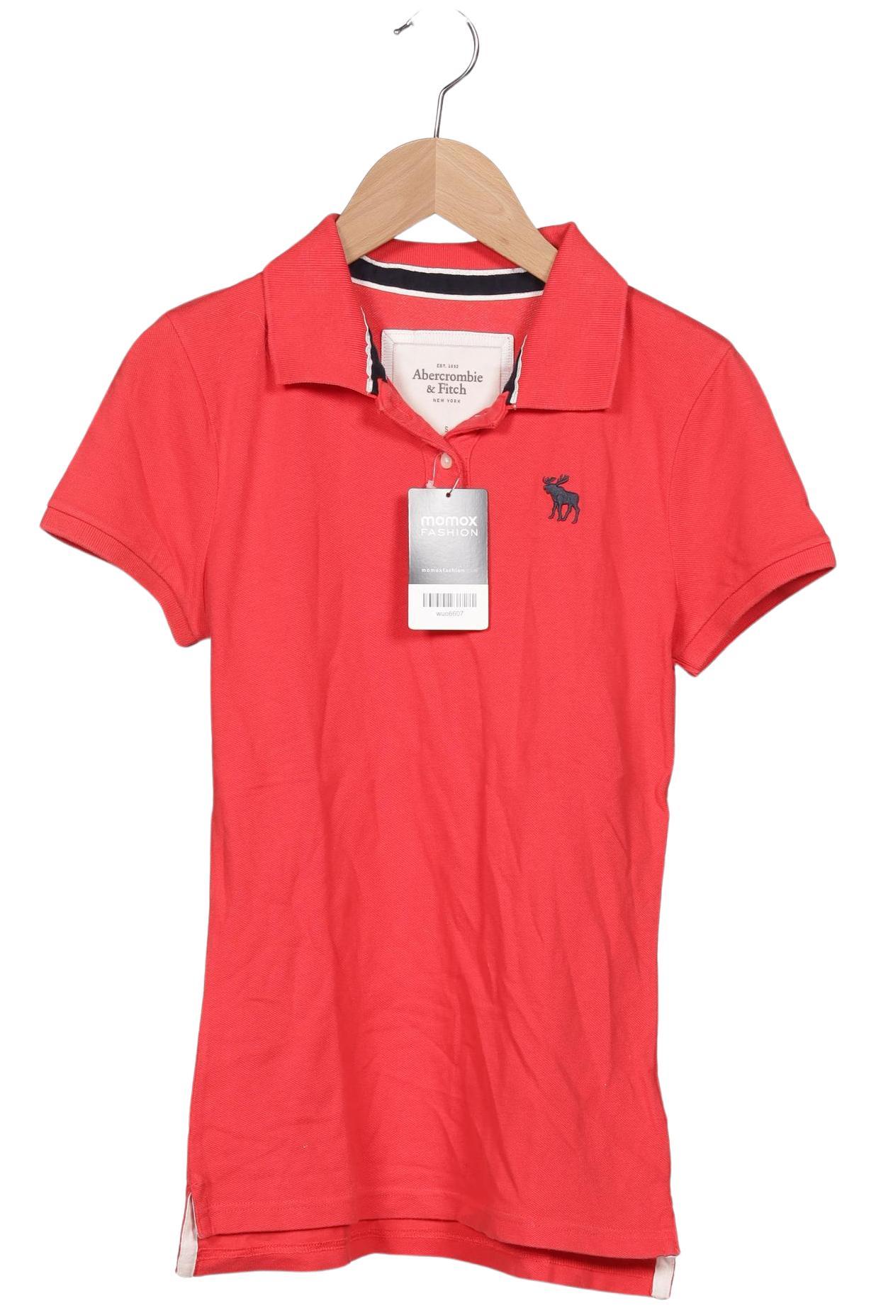 Thumbnail - Abercrombie &amp; Fitch Damen Poloshirt, rot, Gr. 36