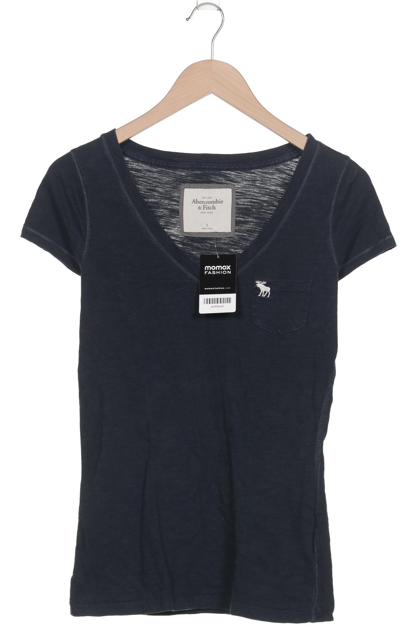 

Abercrombie & Fitch Damen T-Shirt, marineblau, Gr. 36