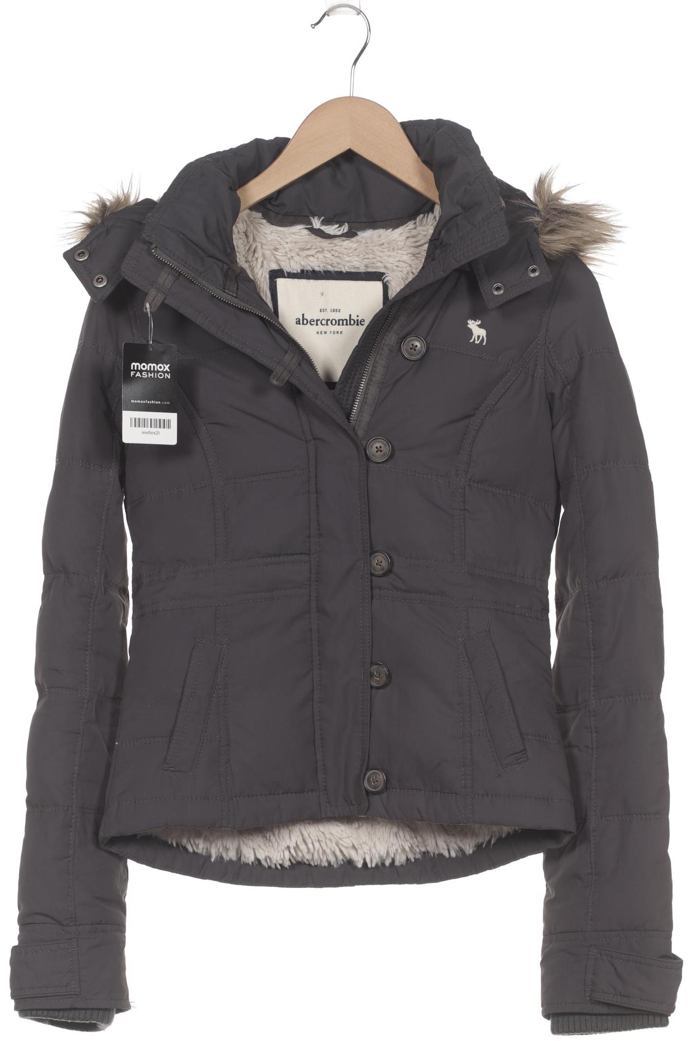

Abercrombie & Fitch Damen Jacke, grau, Gr. 44