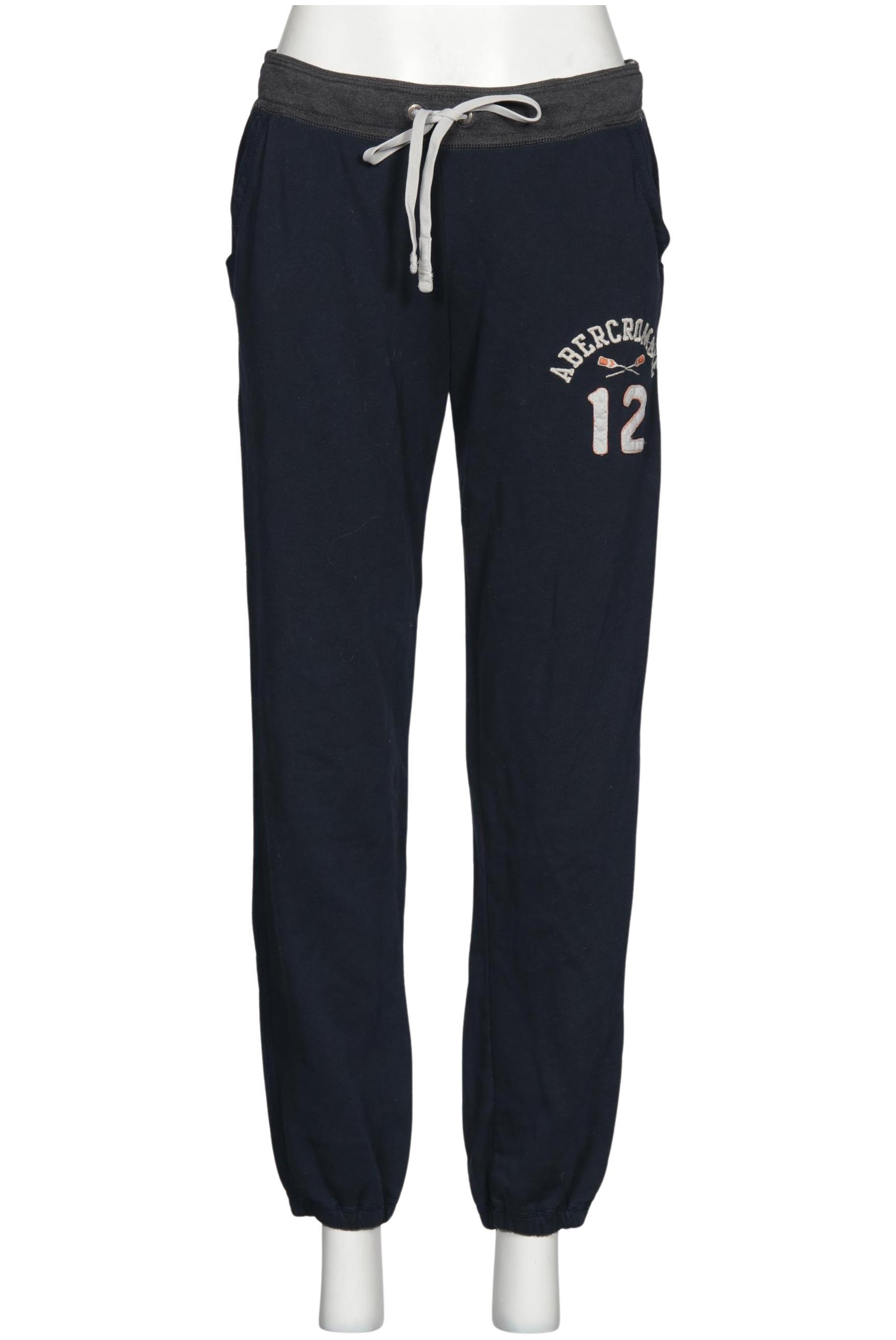 

Abercrombie & Fitch Damen Stoffhose, marineblau, Gr. 0