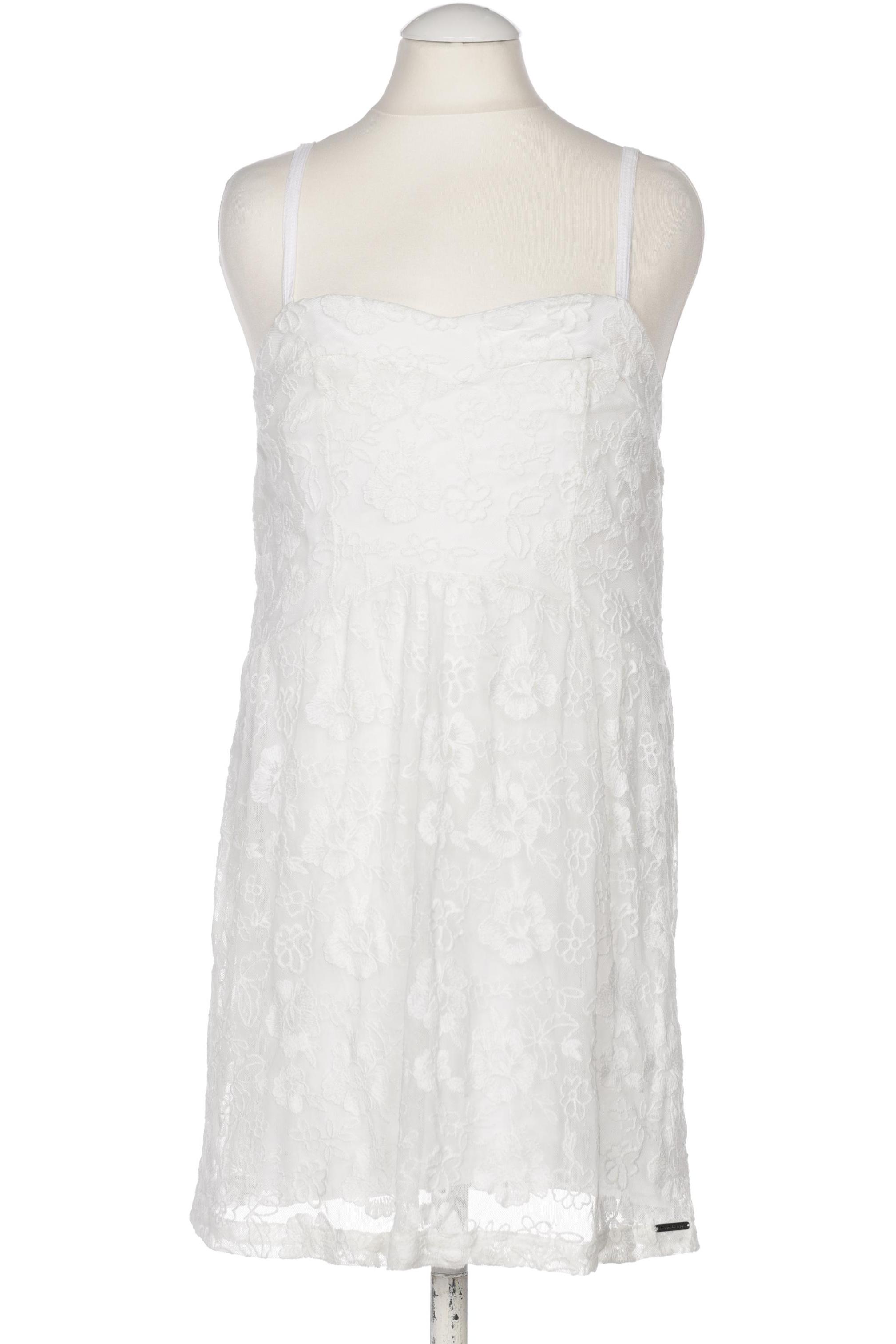 

Abercrombie & Fitch Damen Kleid, cremeweiß, Gr. 34