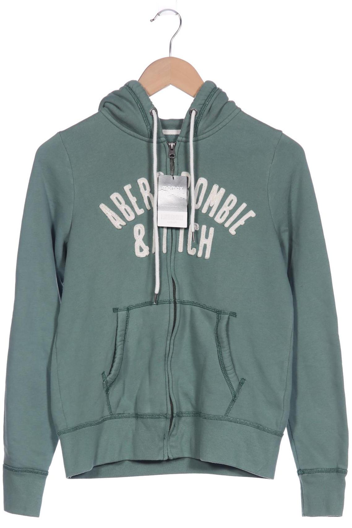 

Abercrombie & Fitch Damen Kapuzenpullover, türkis, Gr. 36