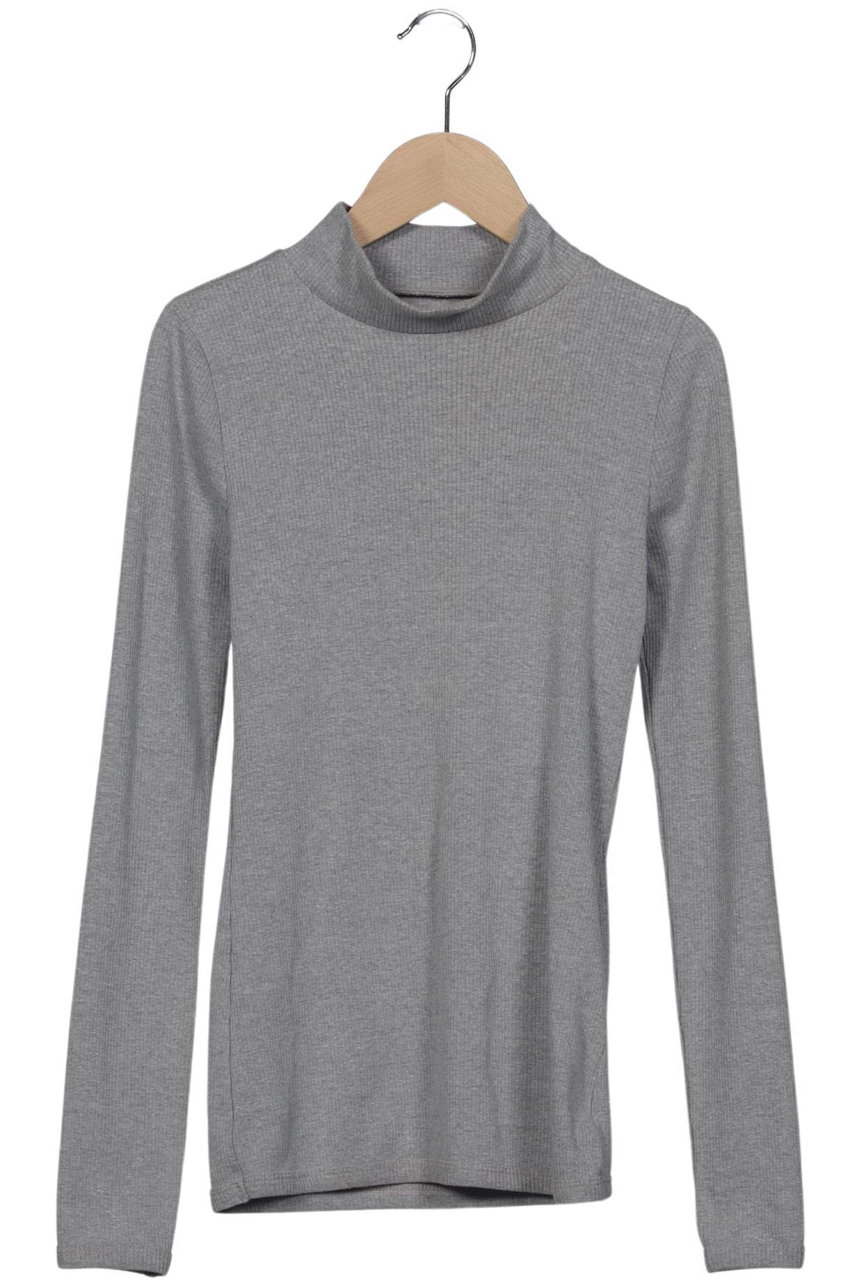 

Abercrombie & Fitch Damen Langarmshirt, grau, Gr. 36