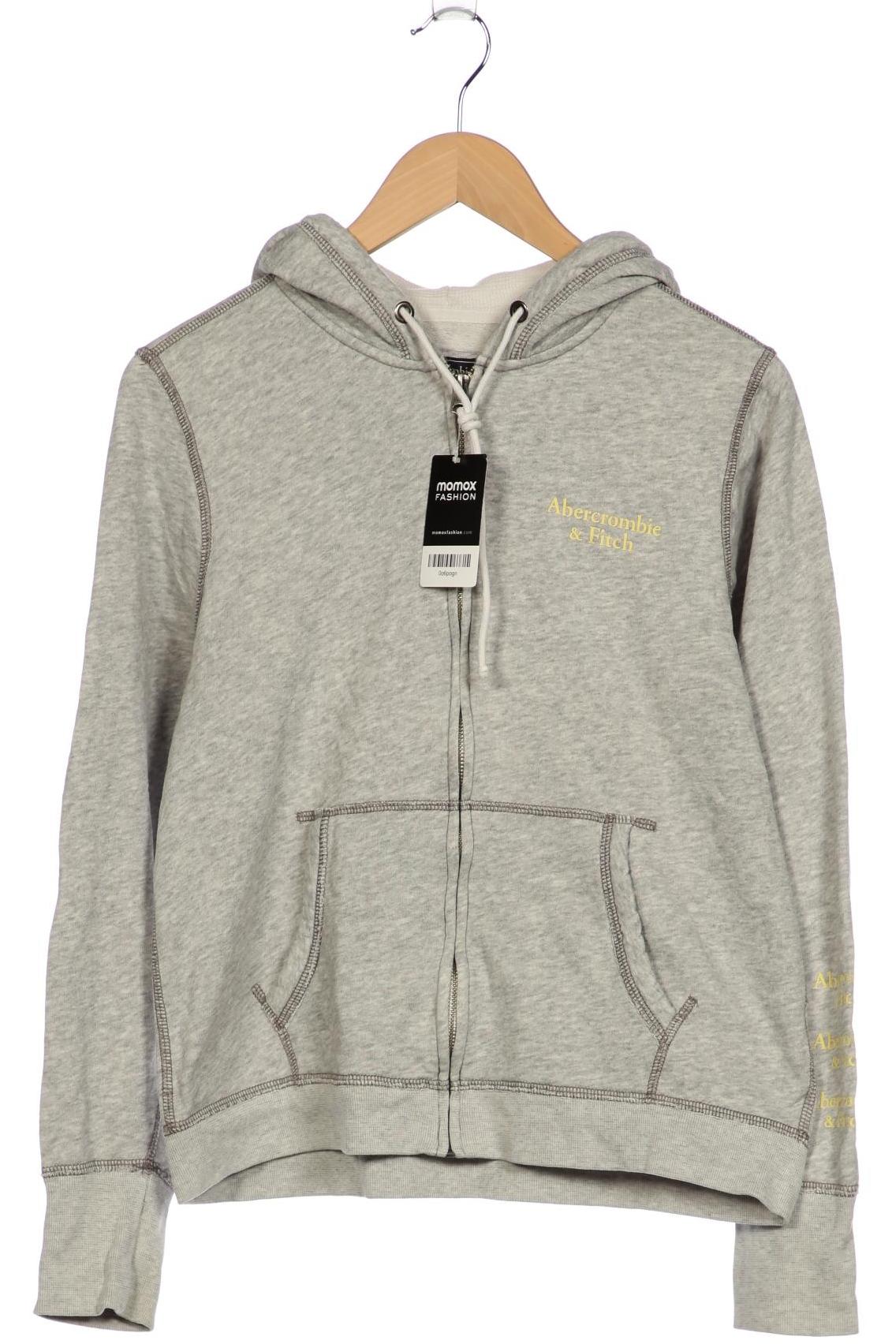 

Abercrombie & Fitch Damen Kapuzenpullover, grau, Gr. 42