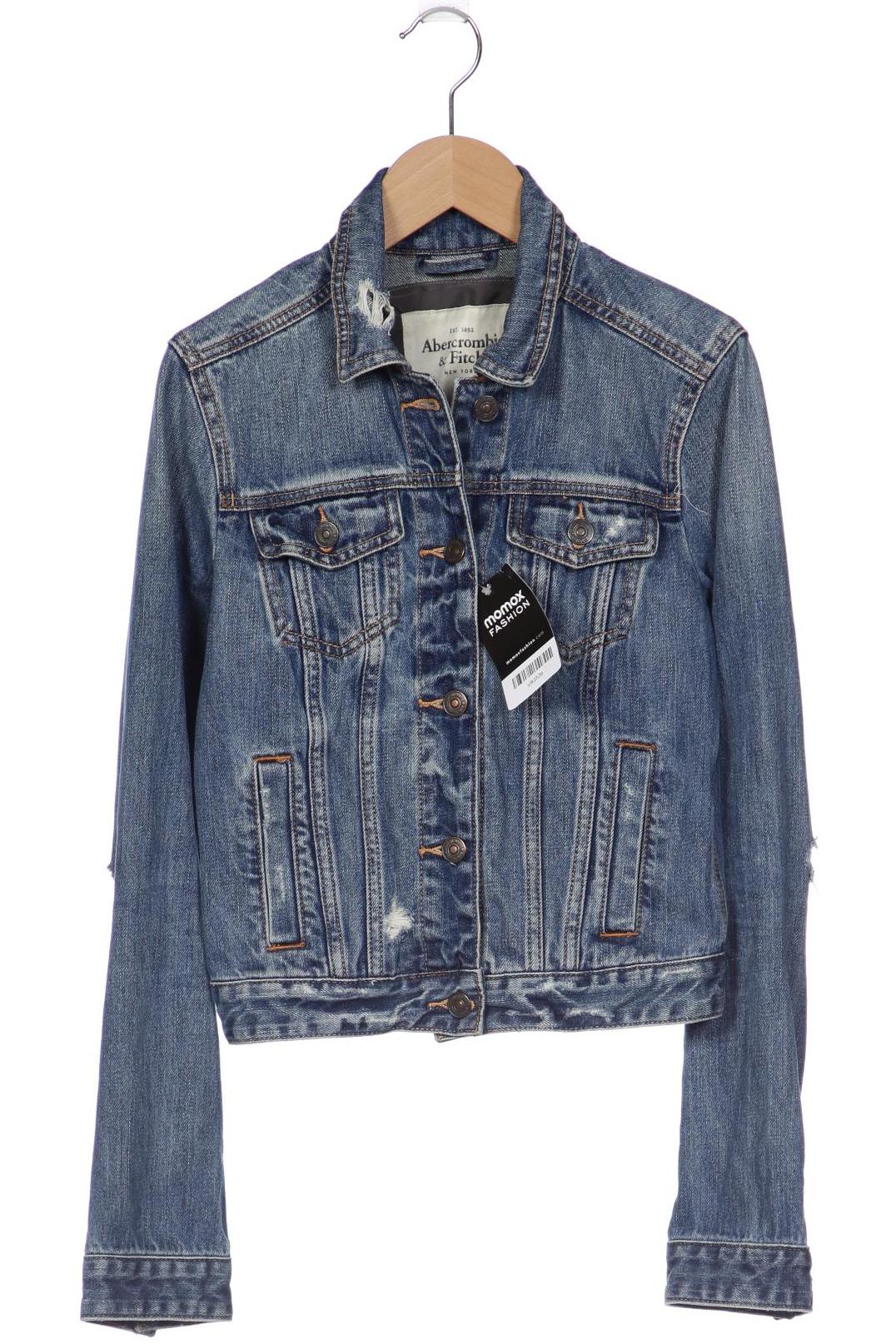

Abercrombie & Fitch Damen Jacke, blau, Gr. 36