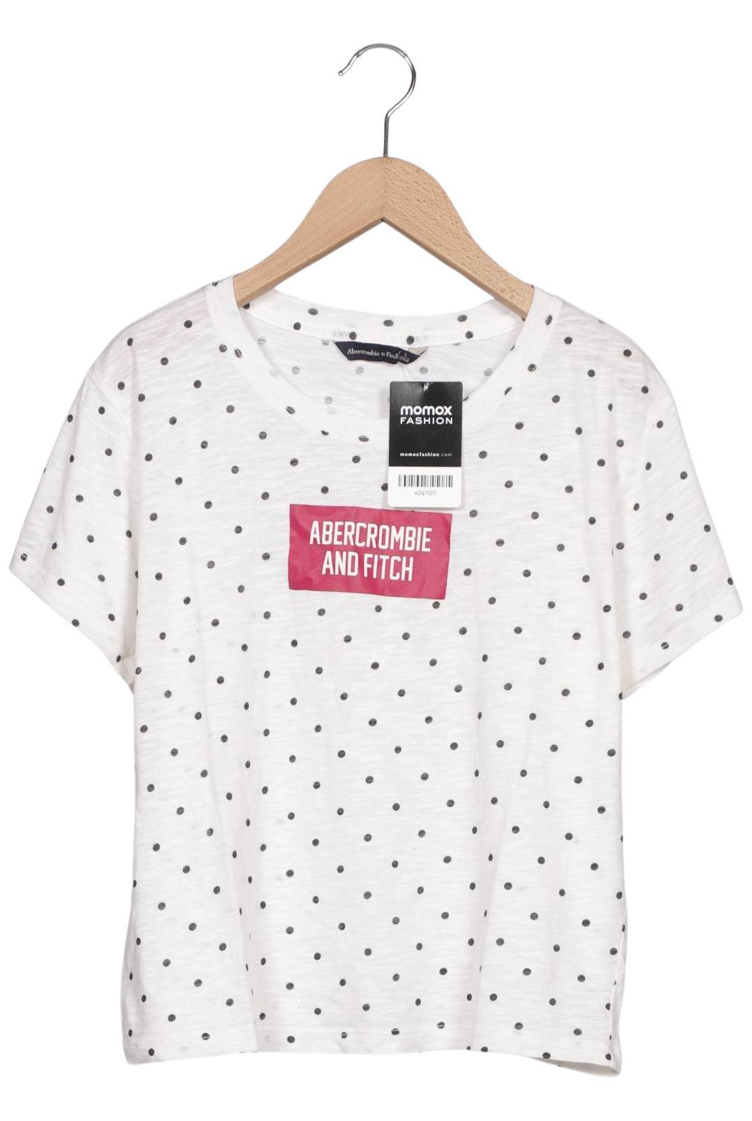 

Abercrombie & Fitch Damen T-Shirt, weiß, Gr. 42