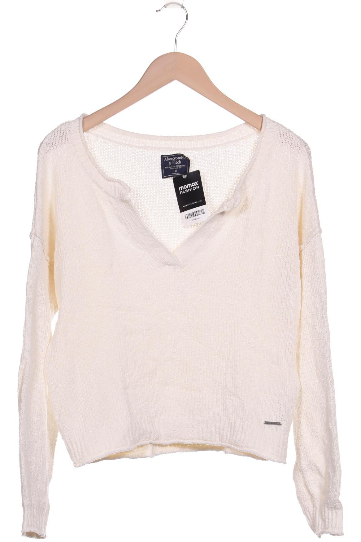 

Abercrombie & Fitch Damen Pullover, cremeweiß, Gr. 38