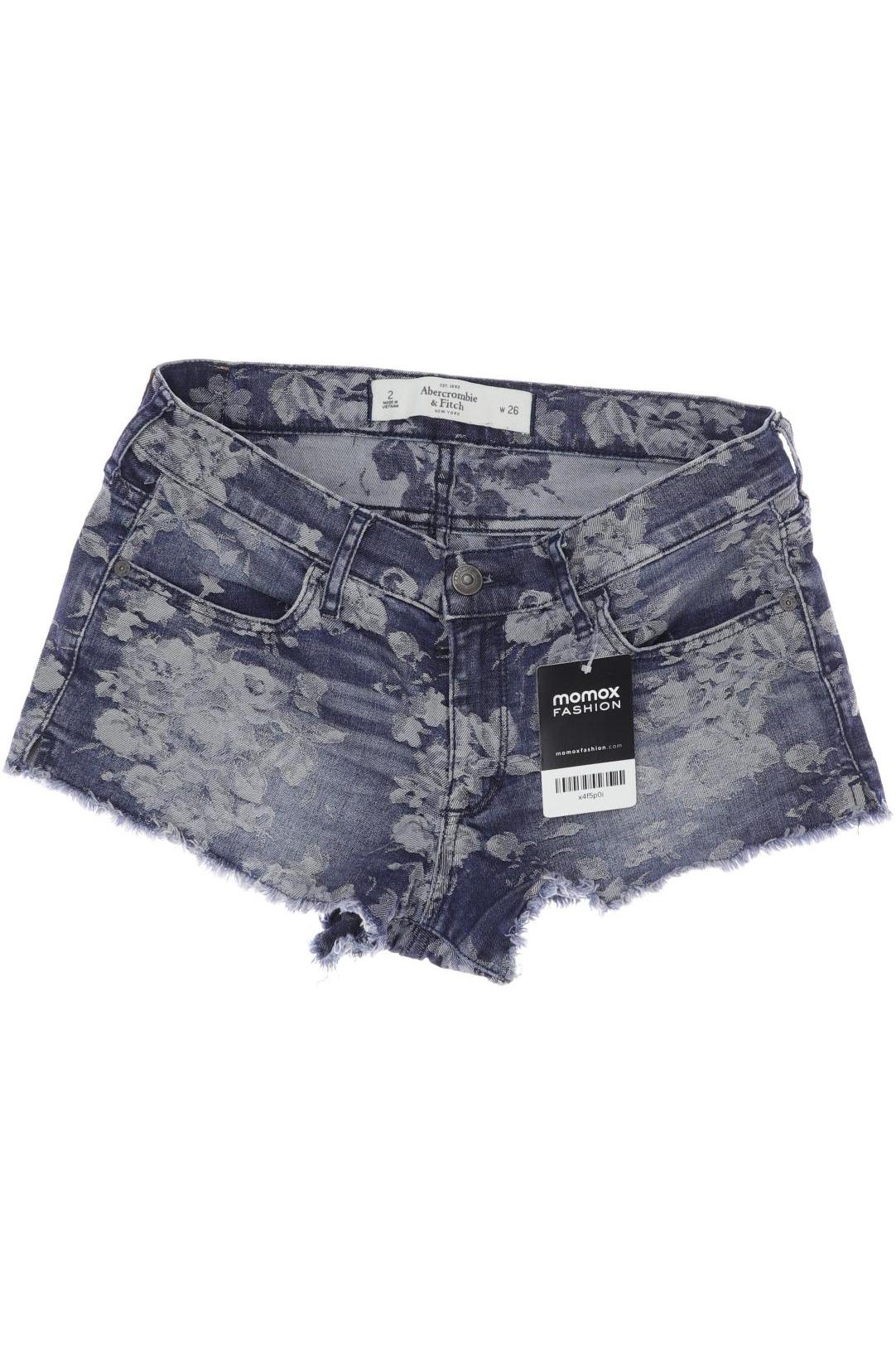 

Abercrombie & Fitch Damen Shorts, marineblau, Gr. 26