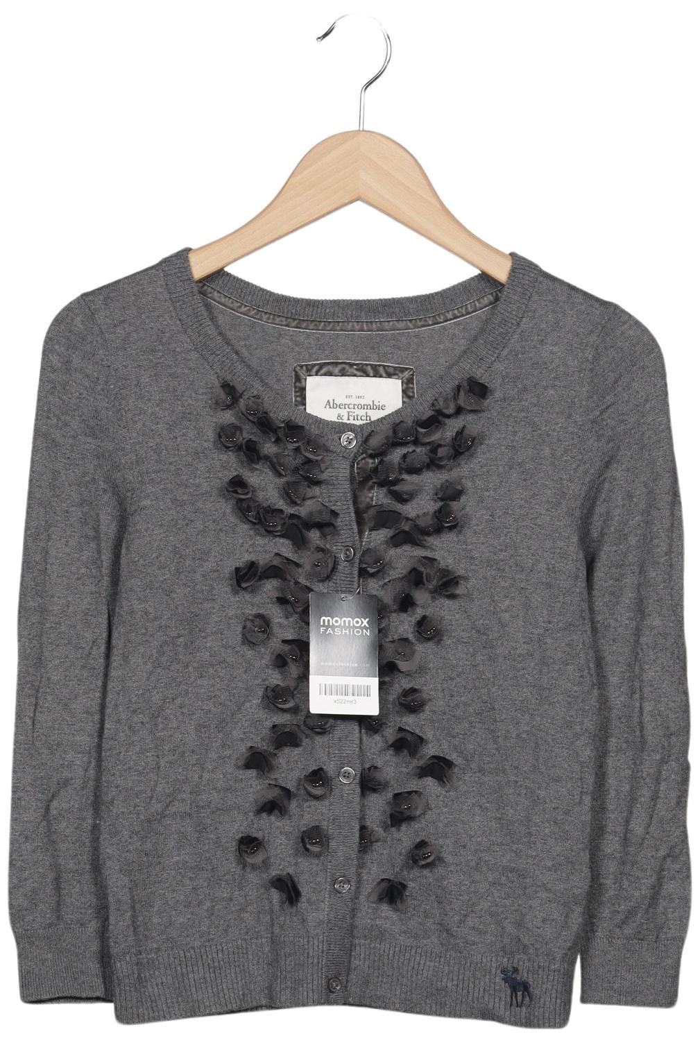 

Abercrombie & Fitch Damen Strickjacke, grau, Gr. 38