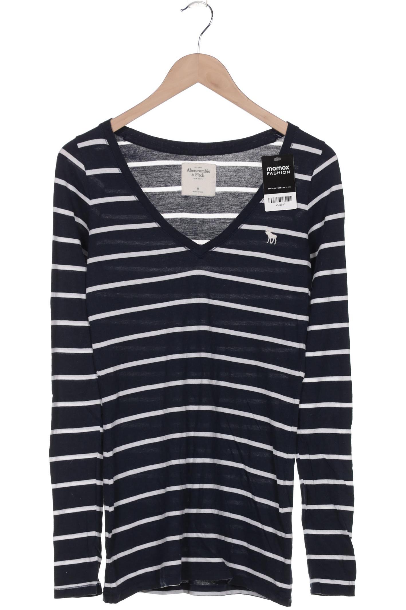 

Abercrombie & Fitch Damen Langarmshirt, marineblau, Gr. 38