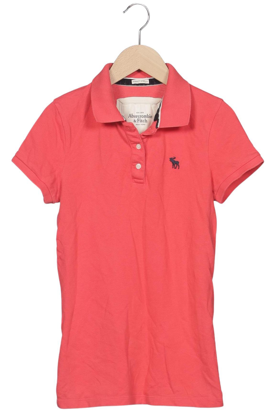 

Abercrombie & Fitch Damen Poloshirt, rot, Gr. 36