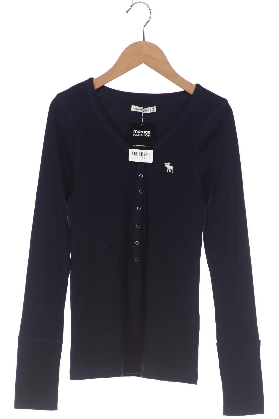 

Abercrombie & Fitch Damen Langarmshirt, marineblau, Gr. 38