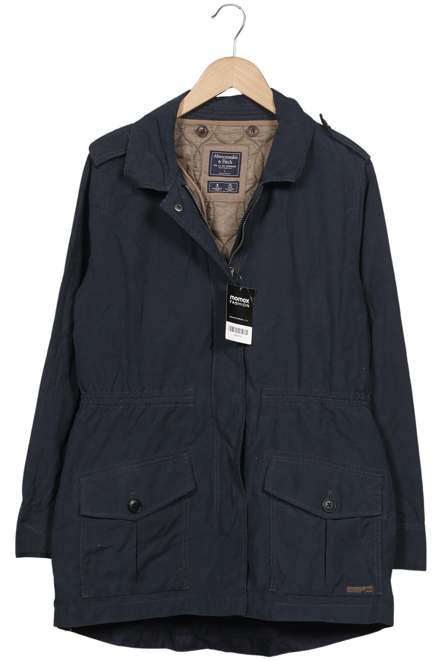 

Abercrombie & Fitch Damen Jacke, marineblau, Gr. 42