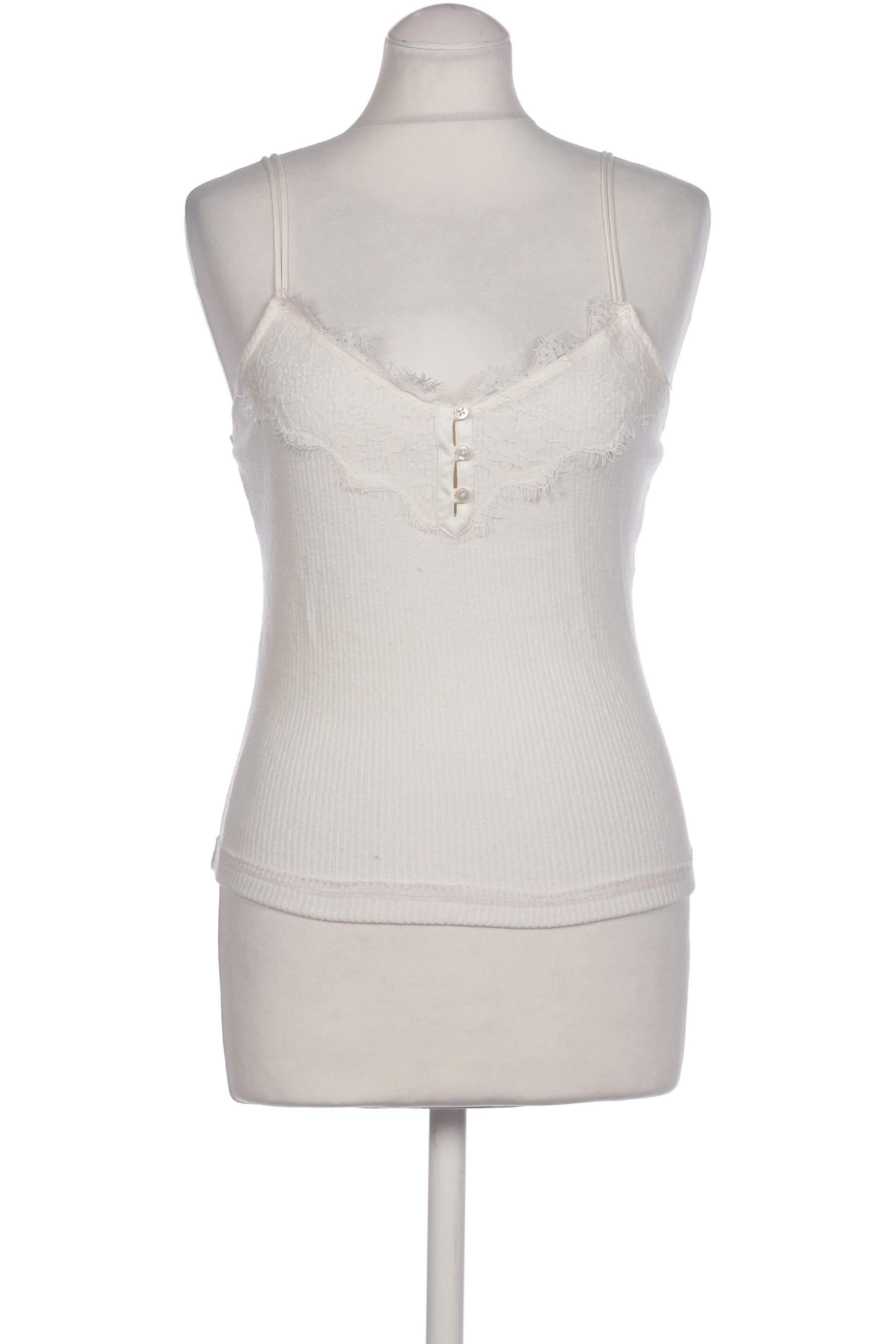 

Abercrombie & Fitch Damen Top, cremeweiß, Gr. 38