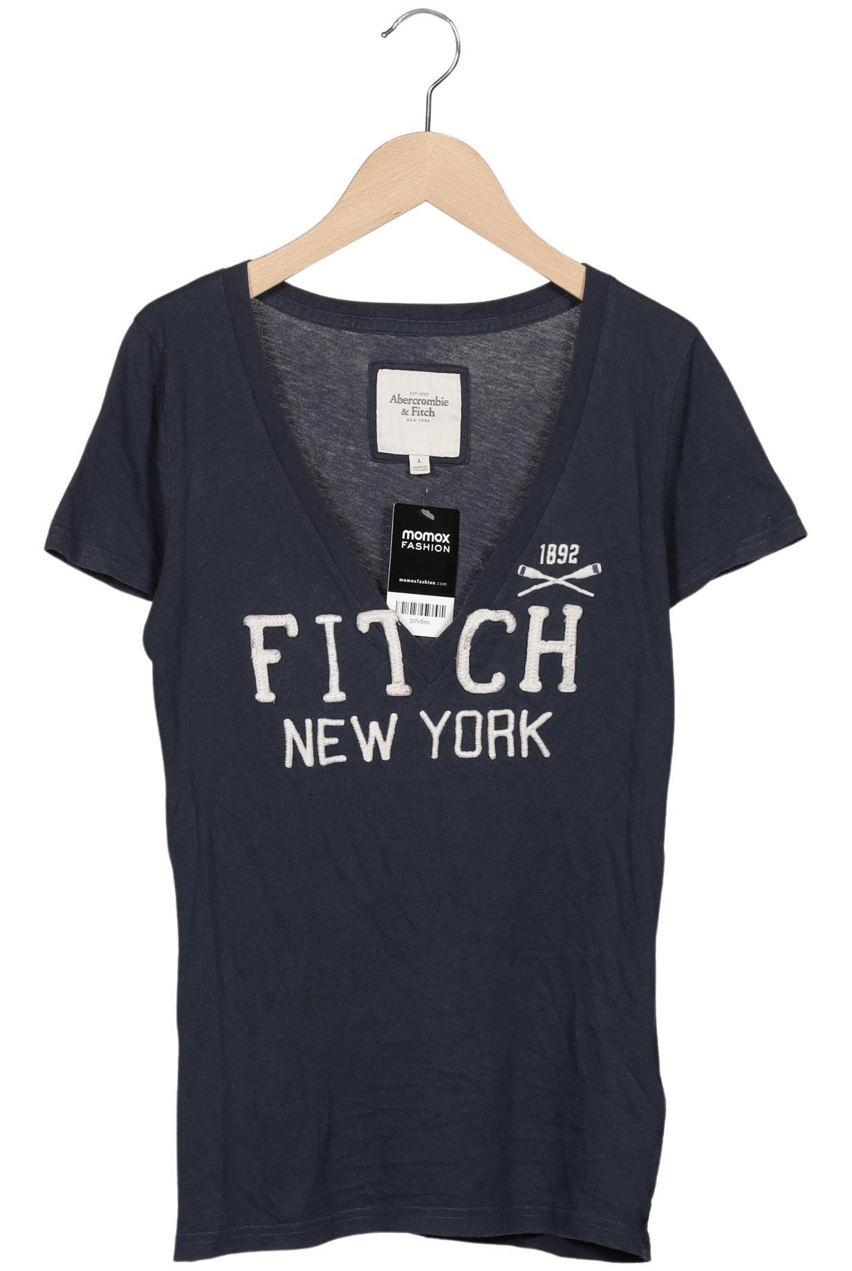 

Abercrombie & Fitch Damen T-Shirt, marineblau, Gr. 42