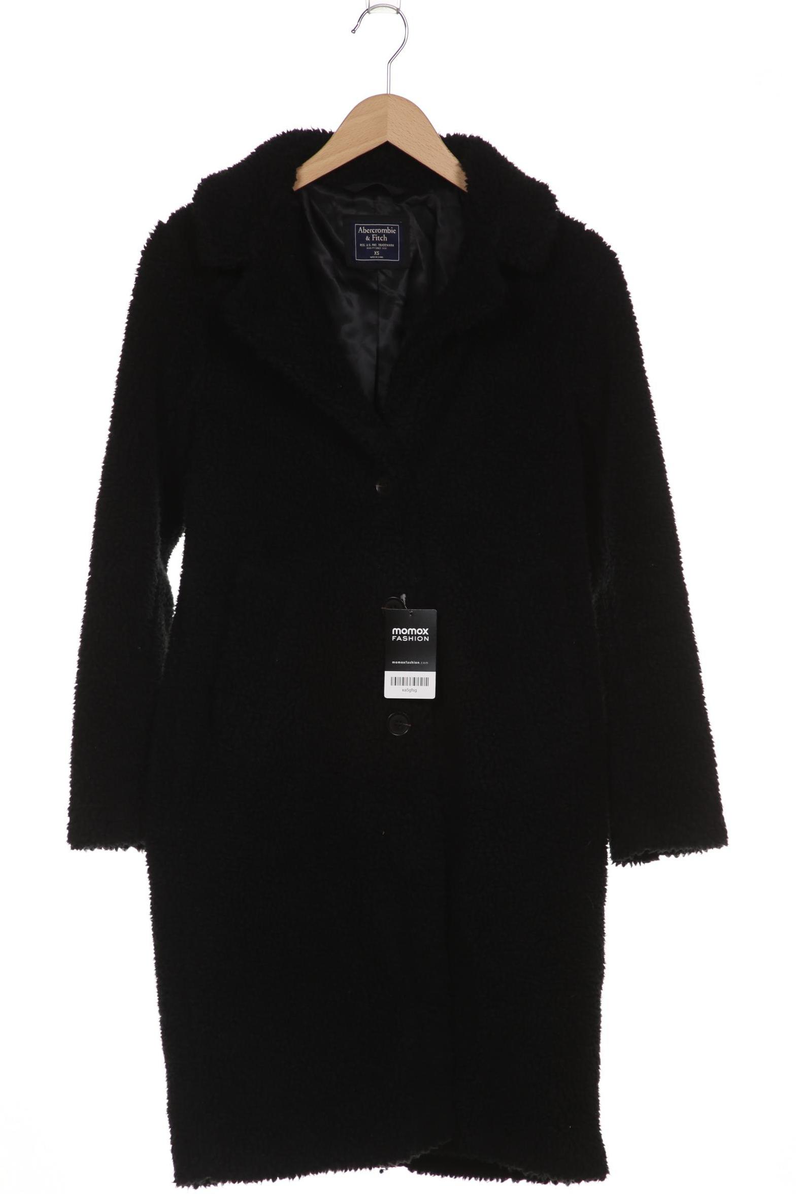 

Abercrombie & Fitch Damen Mantel, schwarz