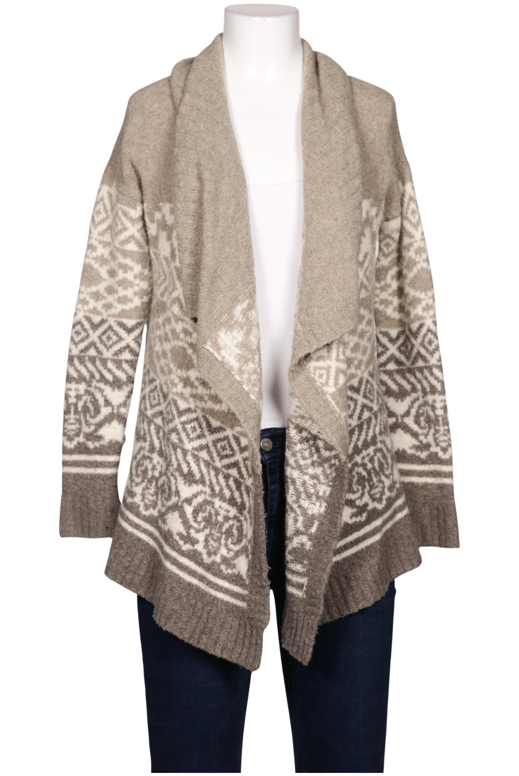 

Abercrombie & Fitch Damen Strickjacke, beige, Gr. 36