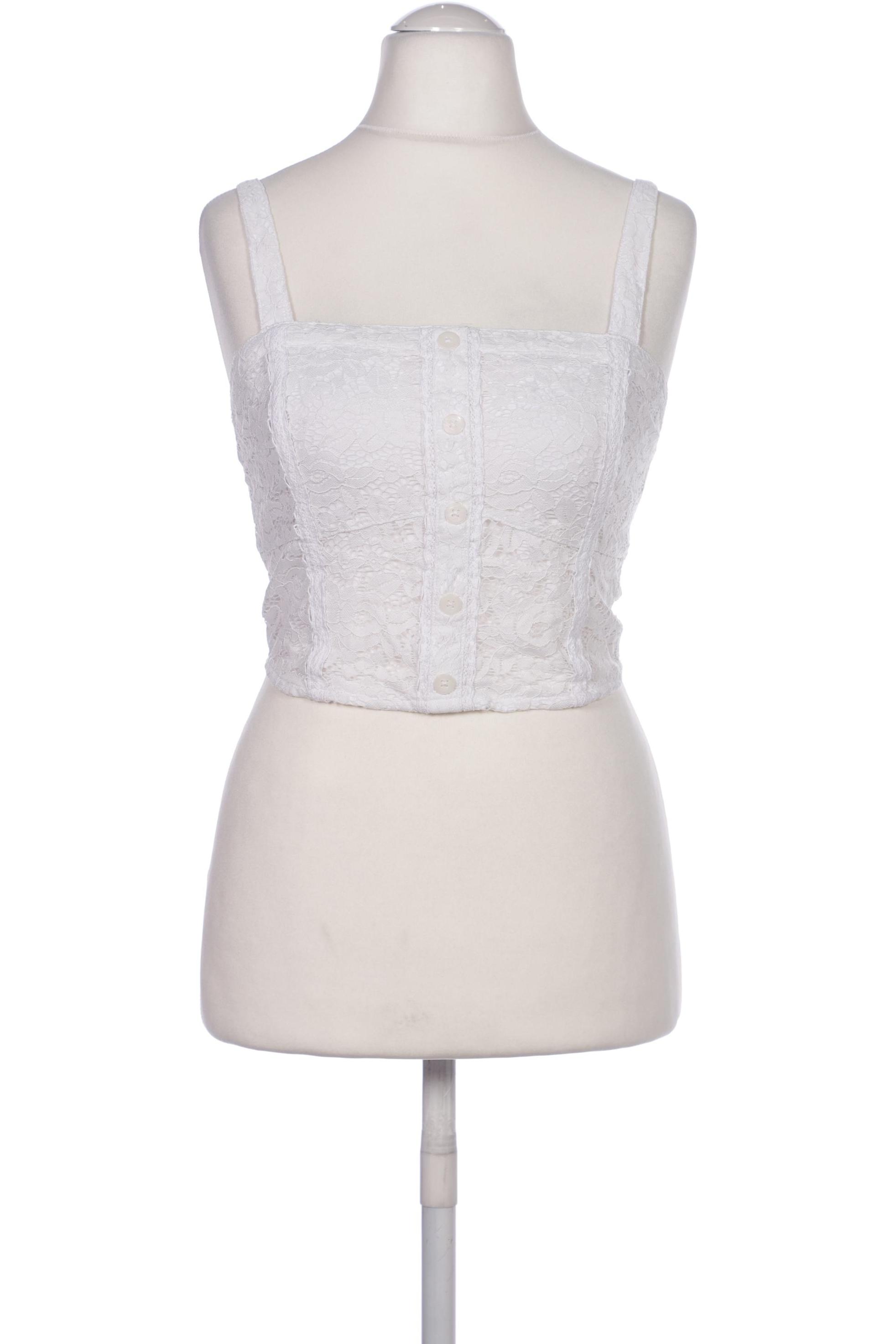 

Abercrombie & Fitch Damen Top, weiß, Gr. 38