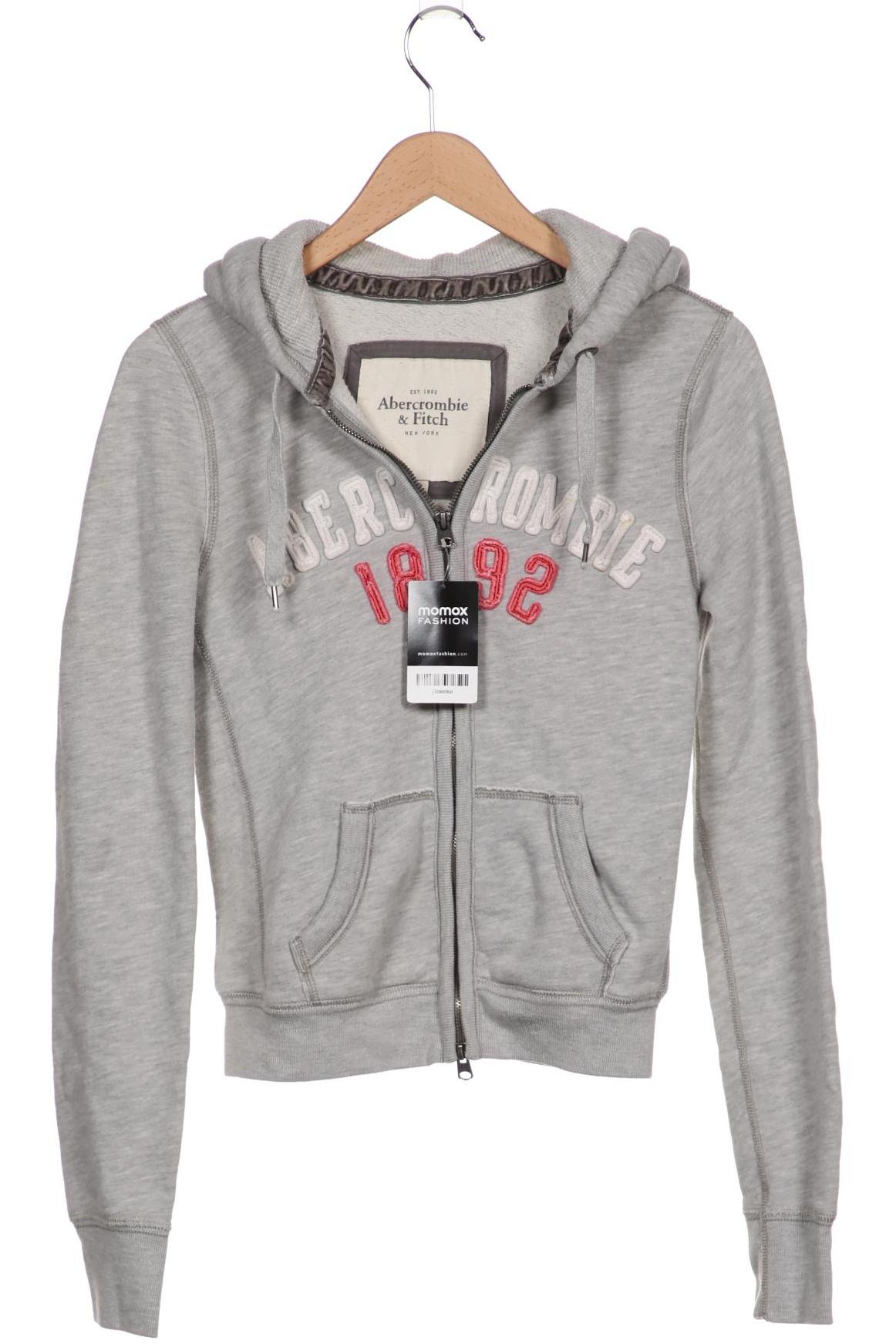 

Abercrombie & Fitch Damen Kapuzenpullover, grau, Gr. 38