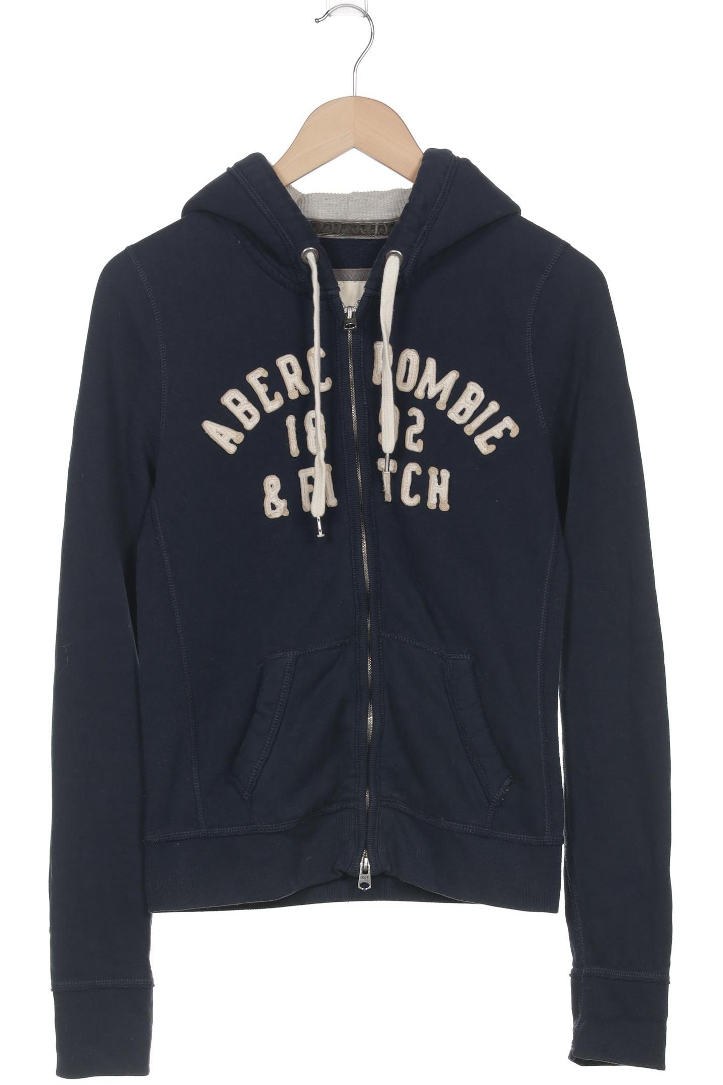 

Abercrombie & Fitch Damen Kapuzenpullover, marineblau, Gr. 38