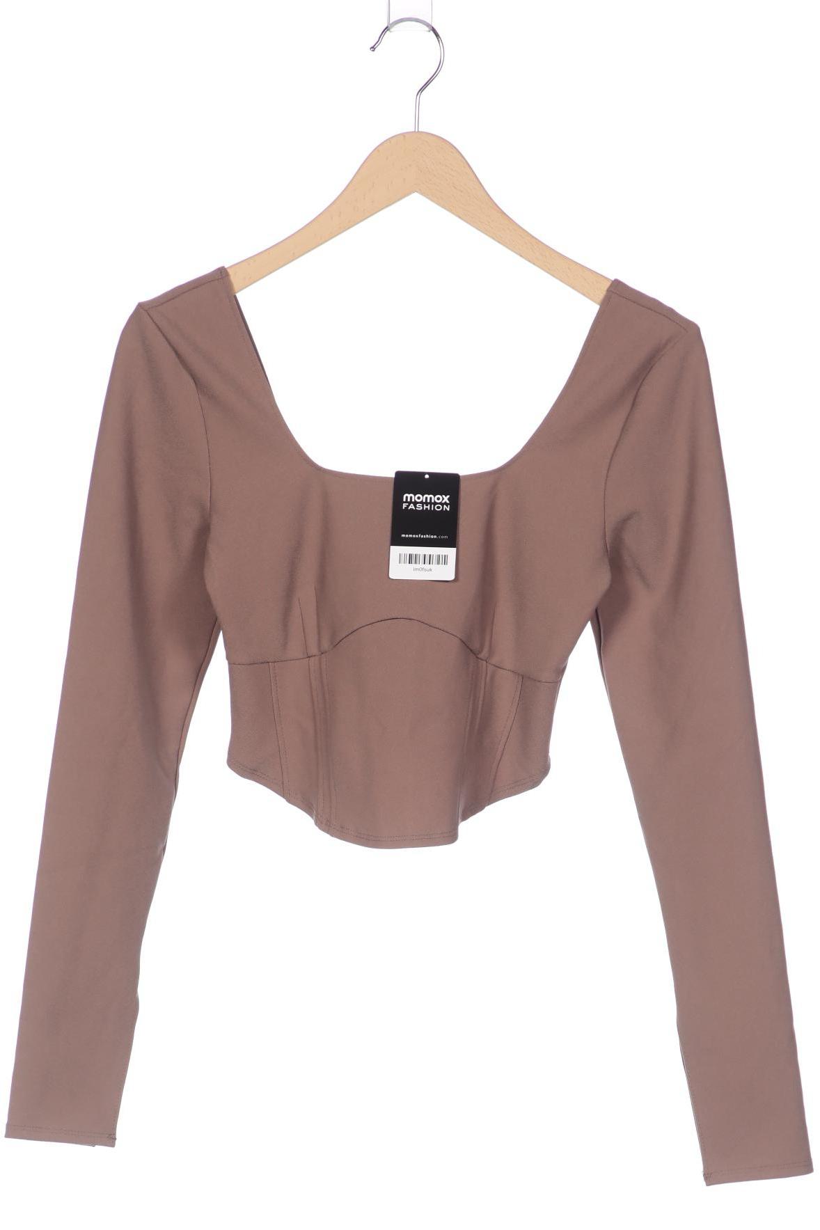 

Abercrombie & Fitch Damen Langarmshirt, braun, Gr. 36
