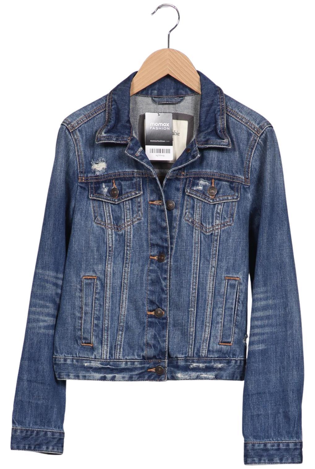 

Abercrombie & Fitch Damen Jacke, blau, Gr. 38