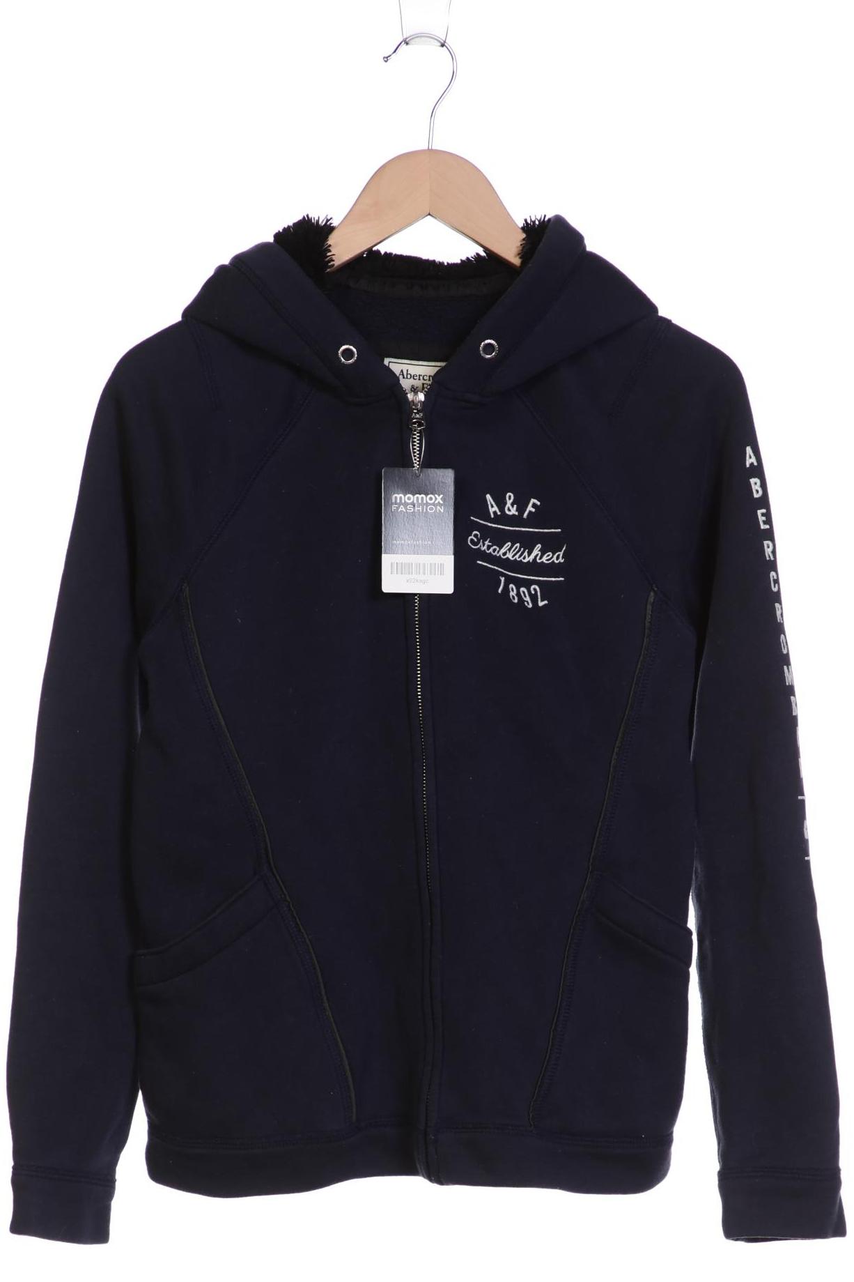 

Abercrombie & Fitch Damen Kapuzenpullover, marineblau, Gr. 38