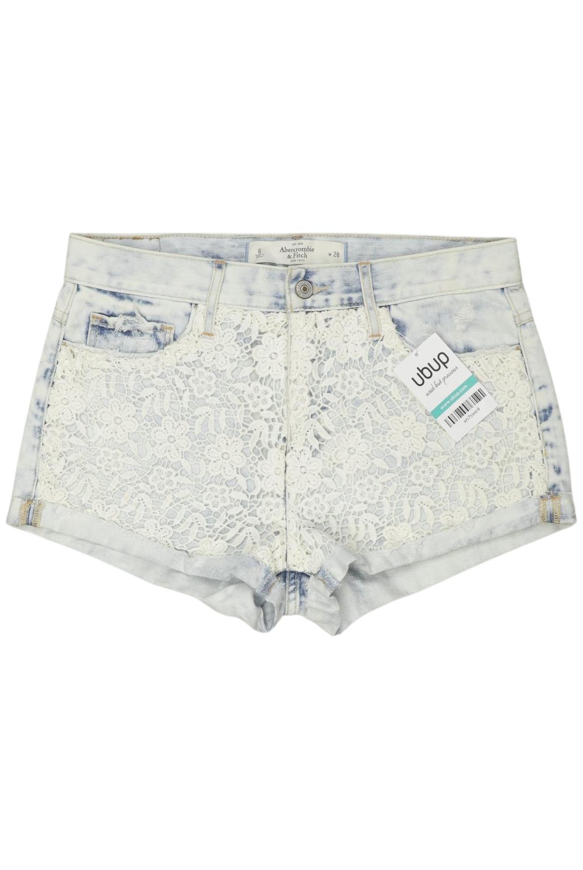 

Abercrombie & Fitch Damen Shorts, hellblau, Gr. 28