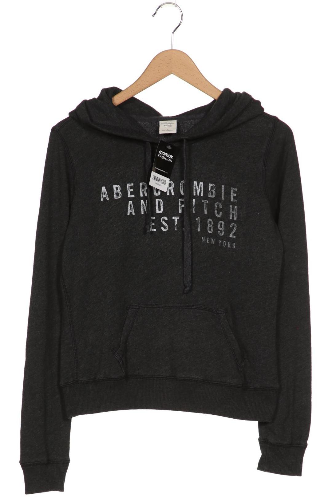 

Abercrombie & Fitch Damen Kapuzenpullover, grau, Gr. 36