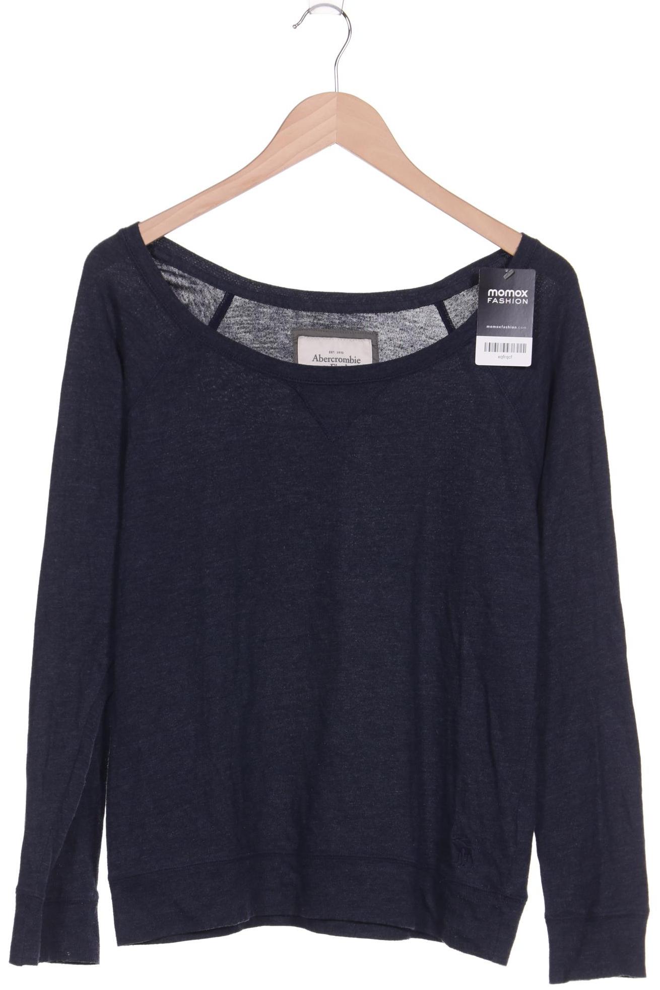 

Abercrombie & Fitch Damen Langarmshirt, marineblau