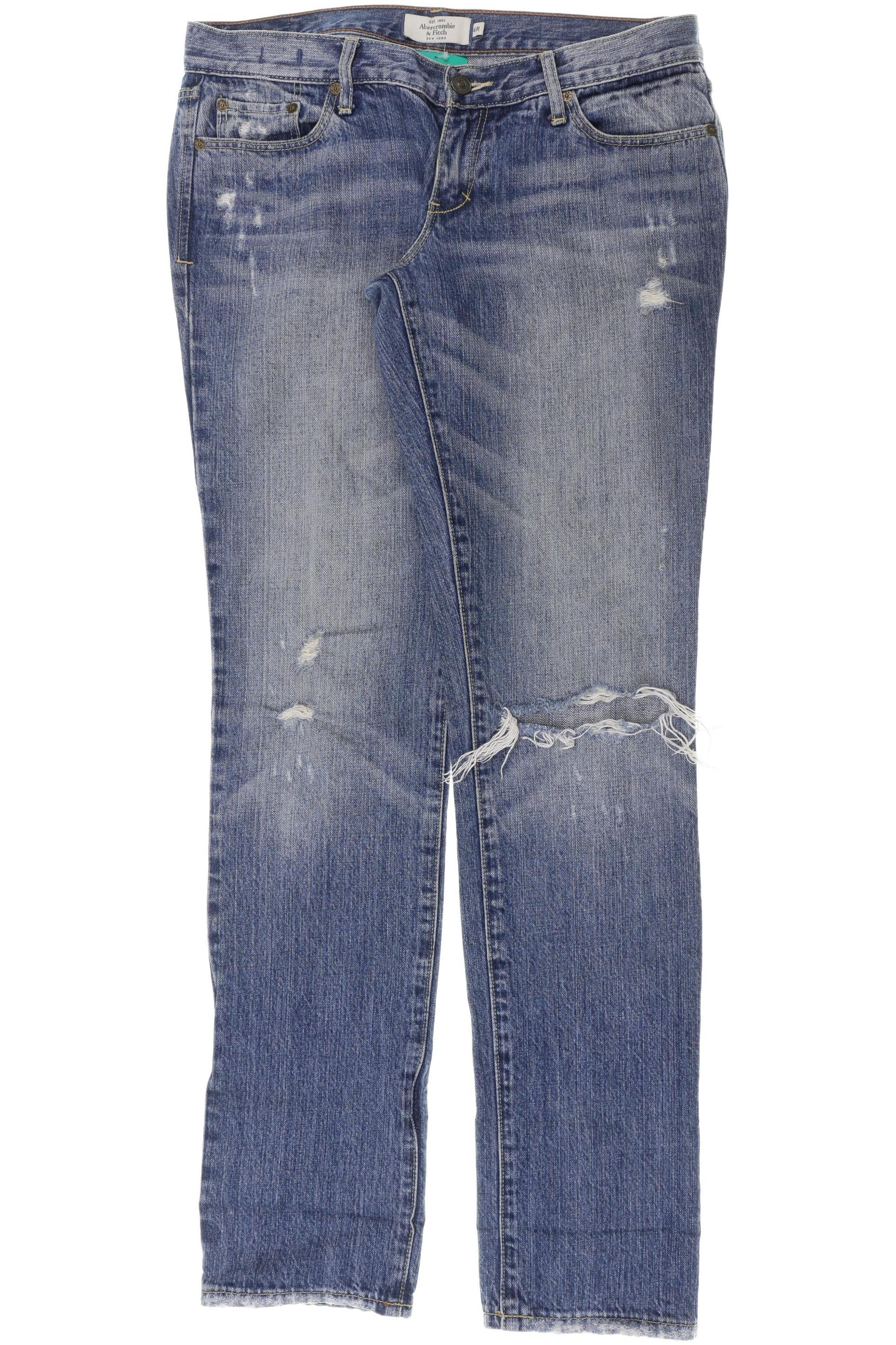 

Abercrombie & Fitch Damen Jeans, blau, Gr. 4