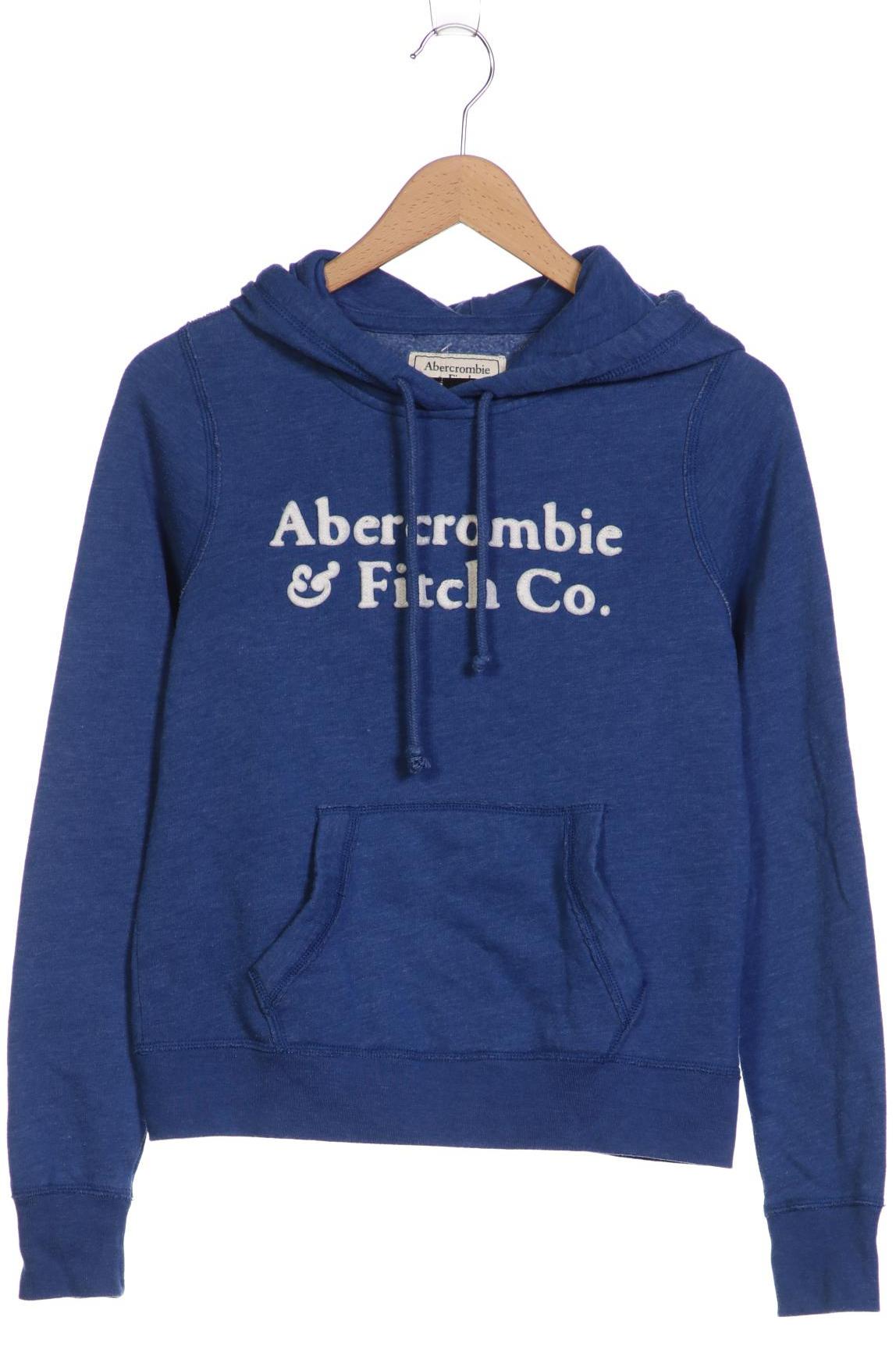 

Abercrombie & Fitch Damen Kapuzenpullover, blau