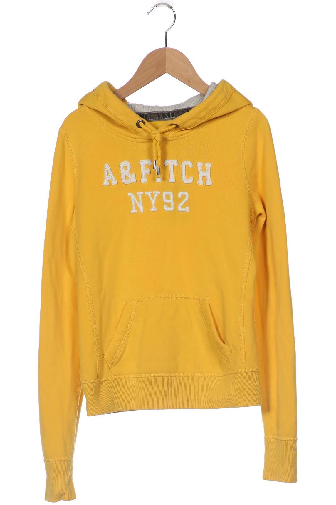 

Abercrombie & Fitch Damen Kapuzenpullover, gelb