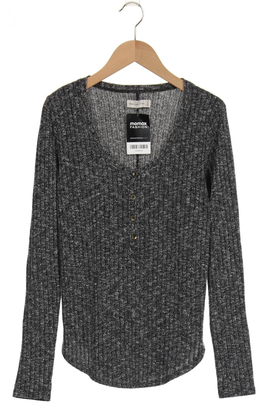 

Abercrombie & Fitch Damen Langarmshirt, grau