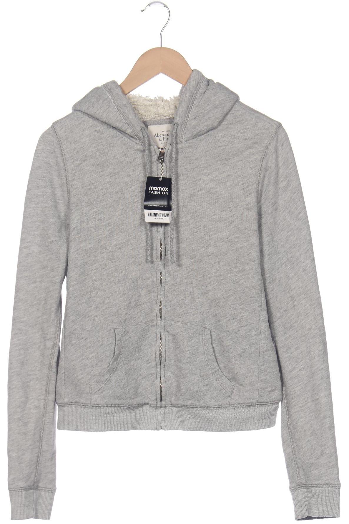 

Abercrombie & Fitch Damen Kapuzenpullover, grau, Gr. 38