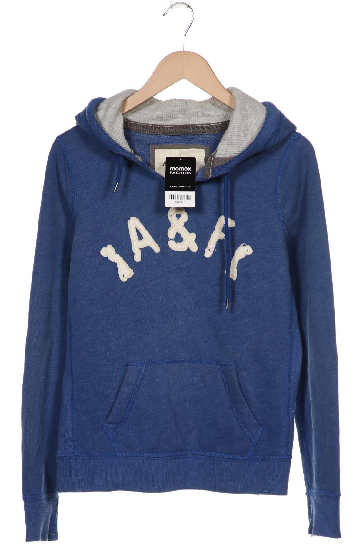 

Abercrombie & Fitch Damen Kapuzenpullover, blau