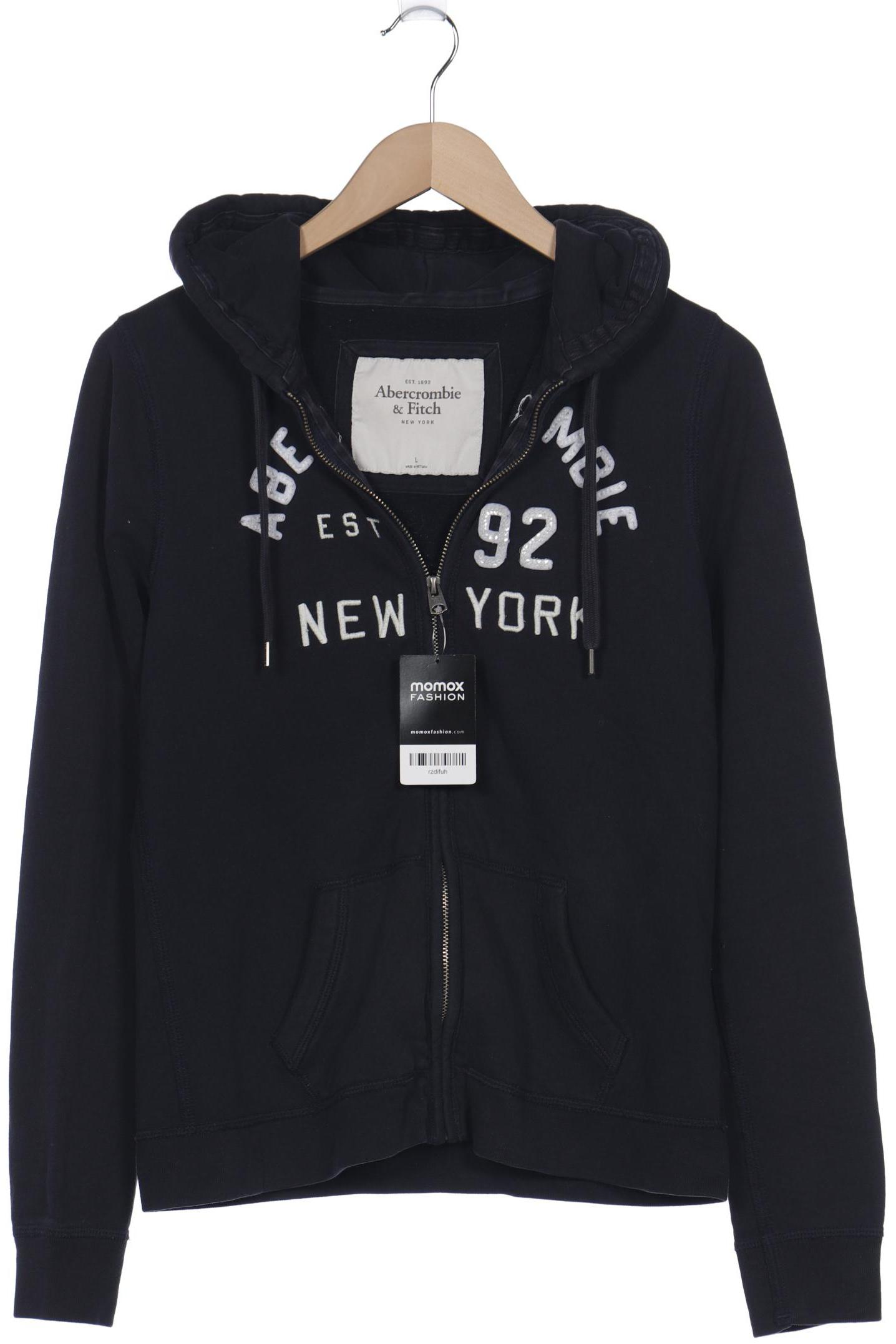 

Abercrombie & Fitch Damen Kapuzenpullover, marineblau, Gr. 42