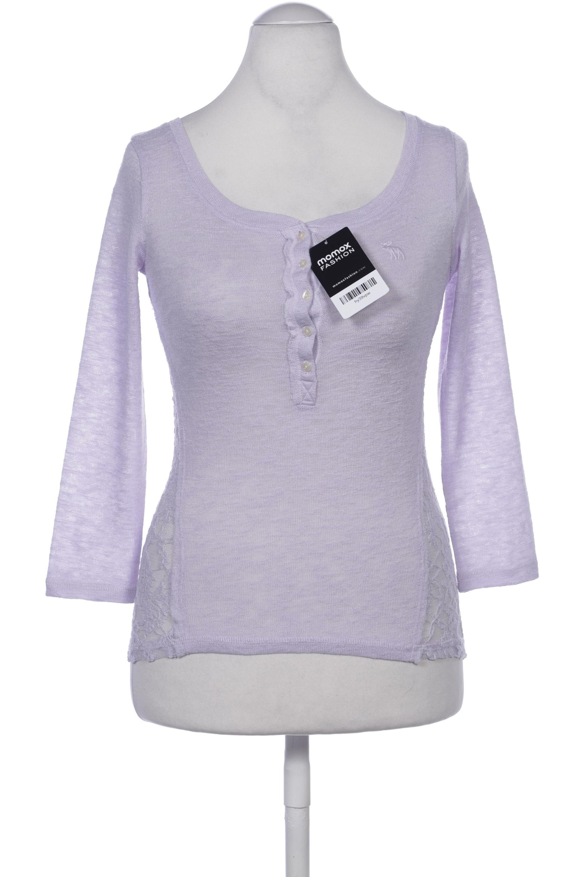 

Abercrombie & Fitch Damen Langarmshirt, flieder, Gr. 34