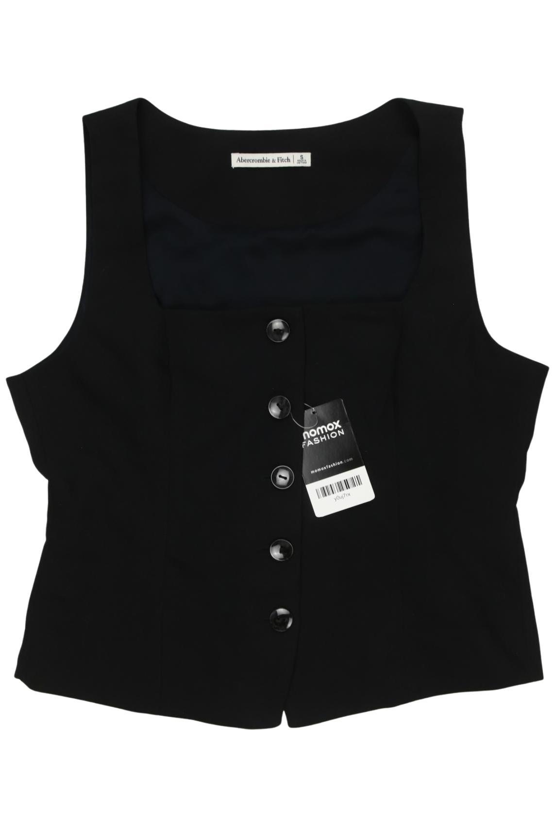 

Abercrombie & Fitch Damen Weste, schwarz, Gr. 36