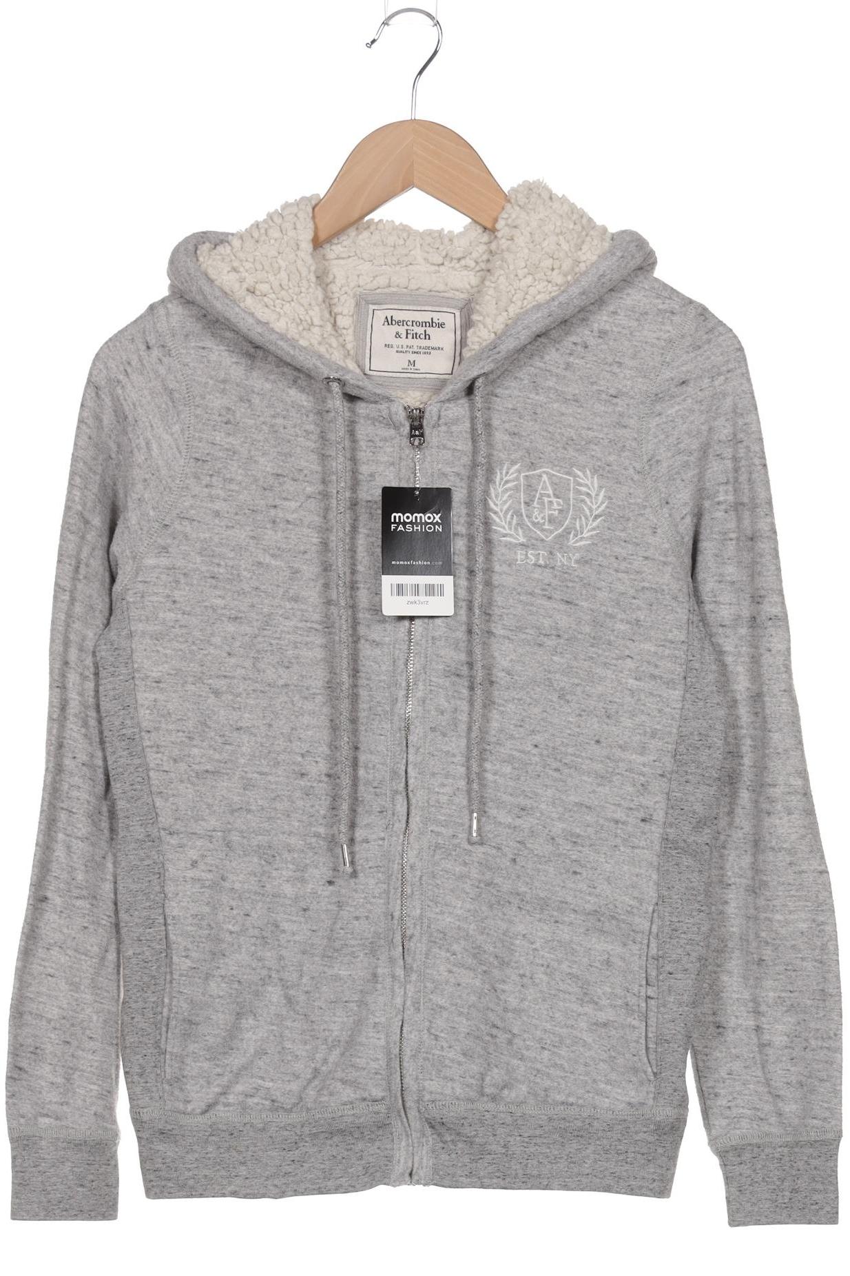 

Abercrombie & Fitch Damen Kapuzenpullover, grau, Gr. 38