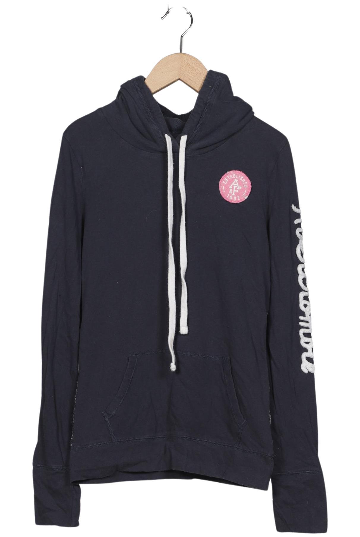 

Abercrombie & Fitch Damen Kapuzenpullover, marineblau, Gr. 42