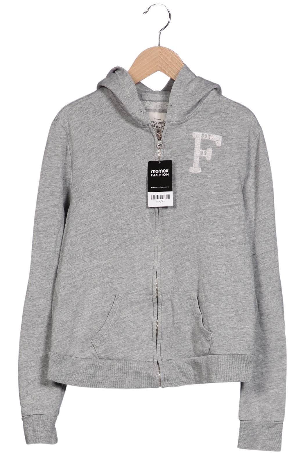 

Abercrombie & Fitch Damen Kapuzenpullover, grau, Gr. 38