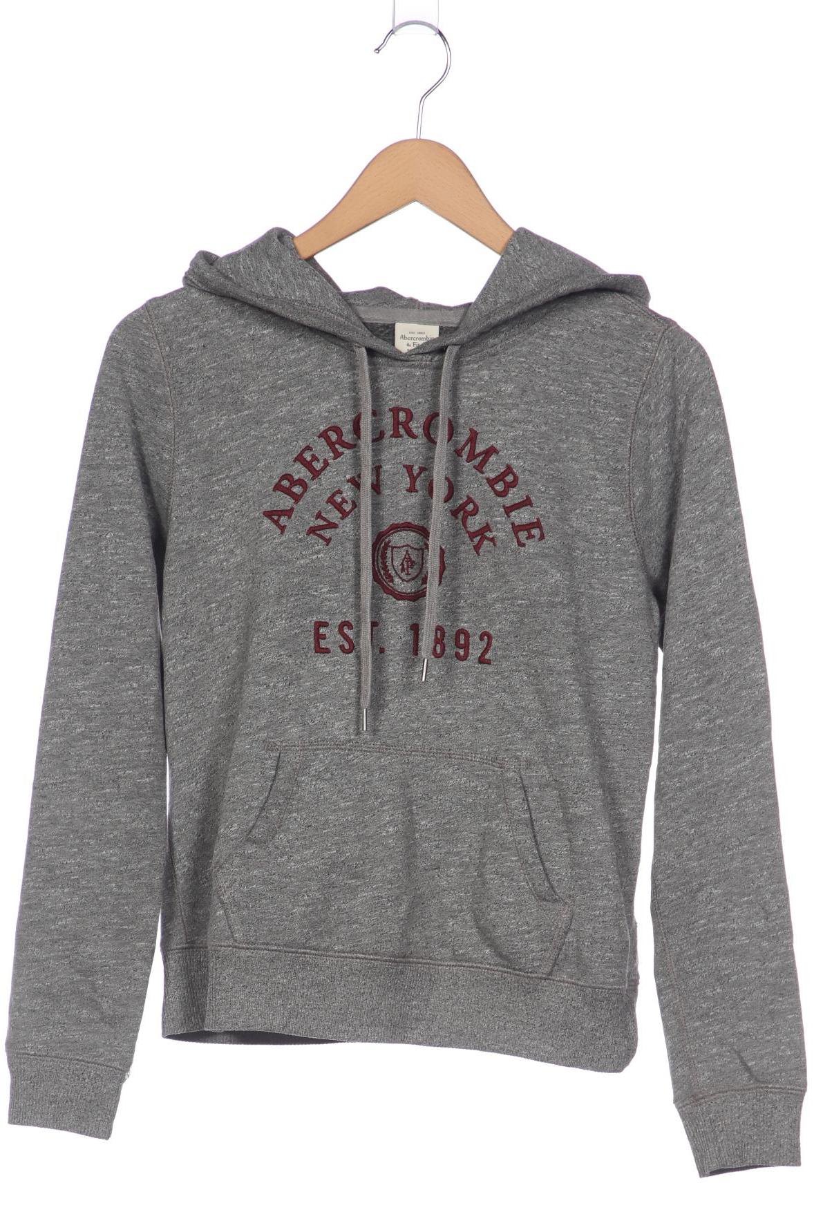 

Abercrombie & Fitch Damen Kapuzenpullover, grau, Gr. 36