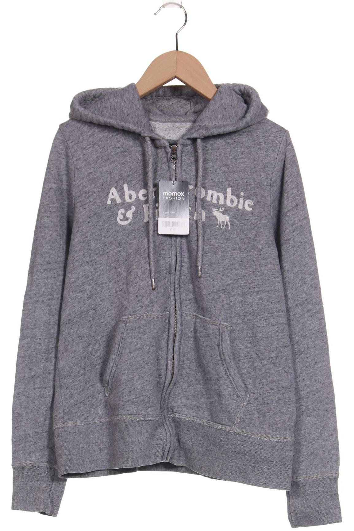 

Abercrombie & Fitch Damen Kapuzenpullover, grau, Gr. 42