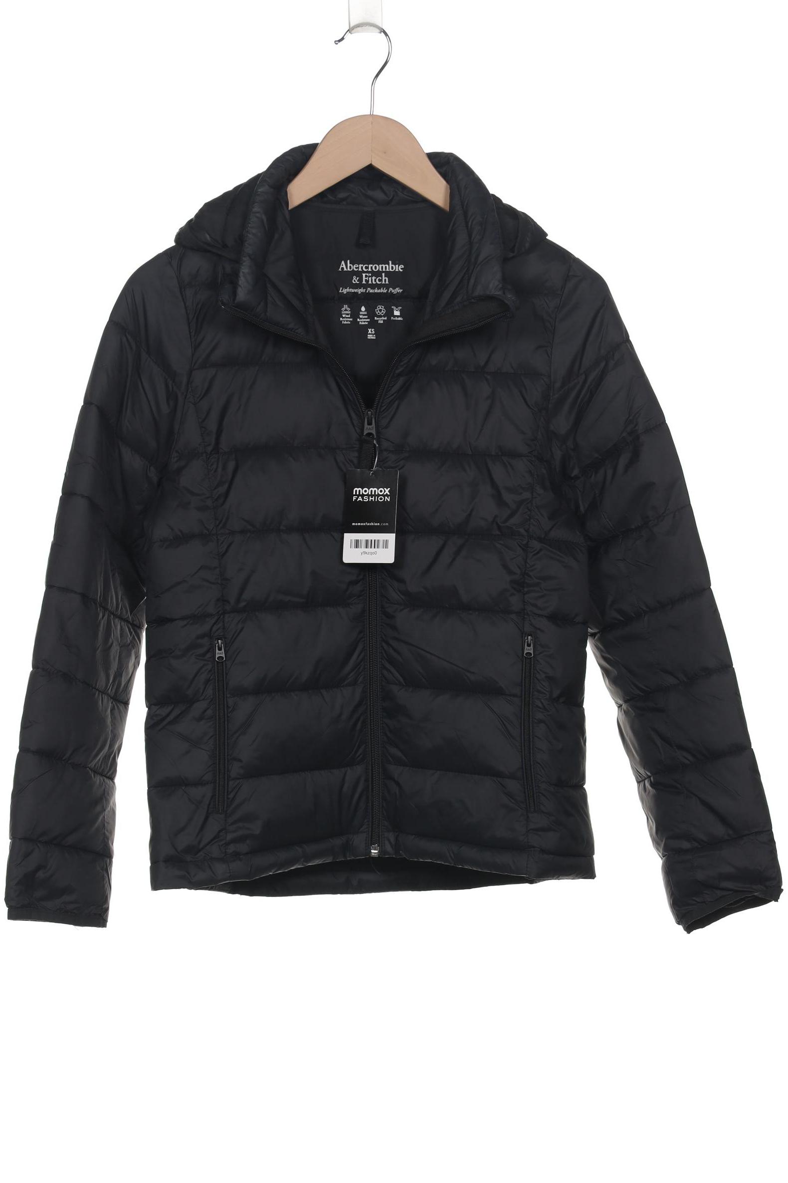 

Abercrombie & Fitch Damen Jacke, schwarz, Gr. 34