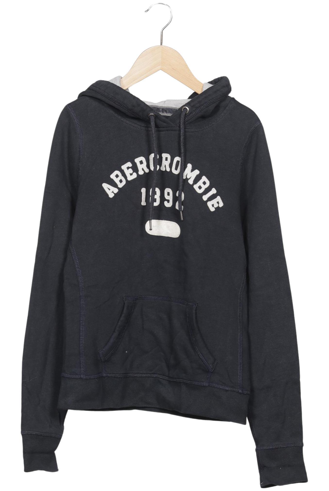 

Abercrombie & Fitch Damen Kapuzenpullover, marineblau, Gr. 38