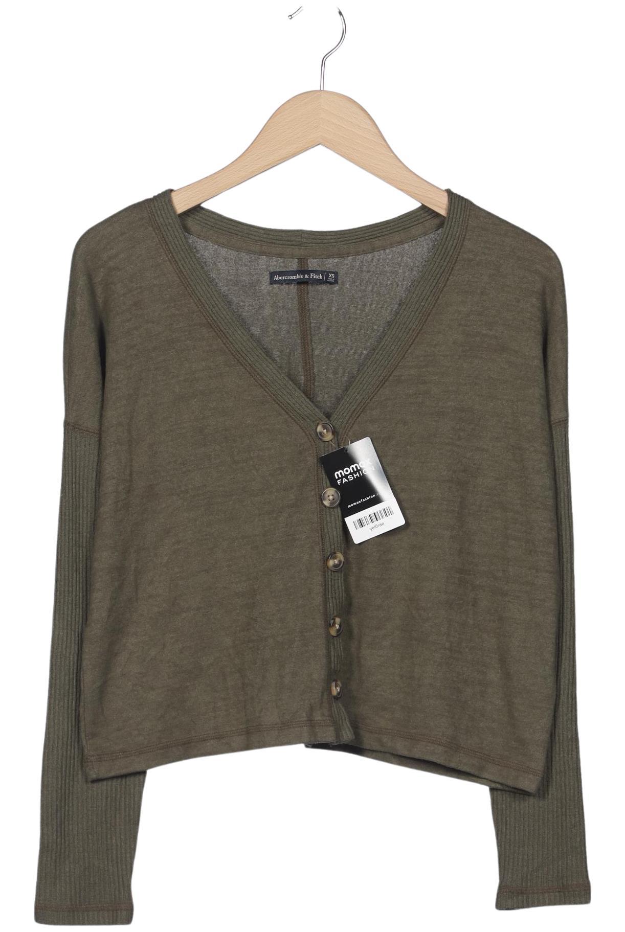

Abercrombie & Fitch Damen Strickjacke, grün, Gr. 34